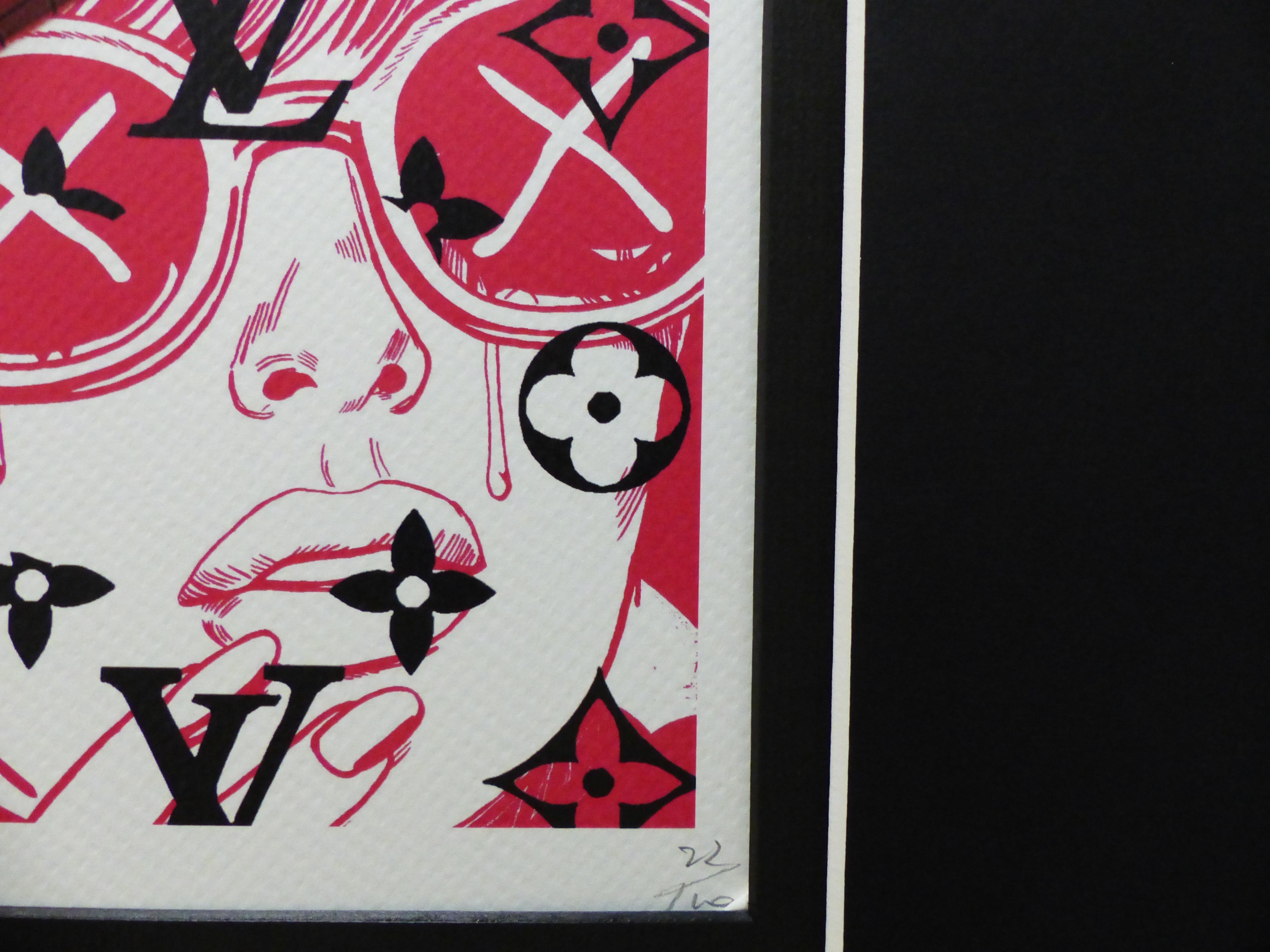 DEATH NYC fertig gerahmteLithografie ltd. Edition of 100 "SPIDERMAN" 3D Siegel u. COA
