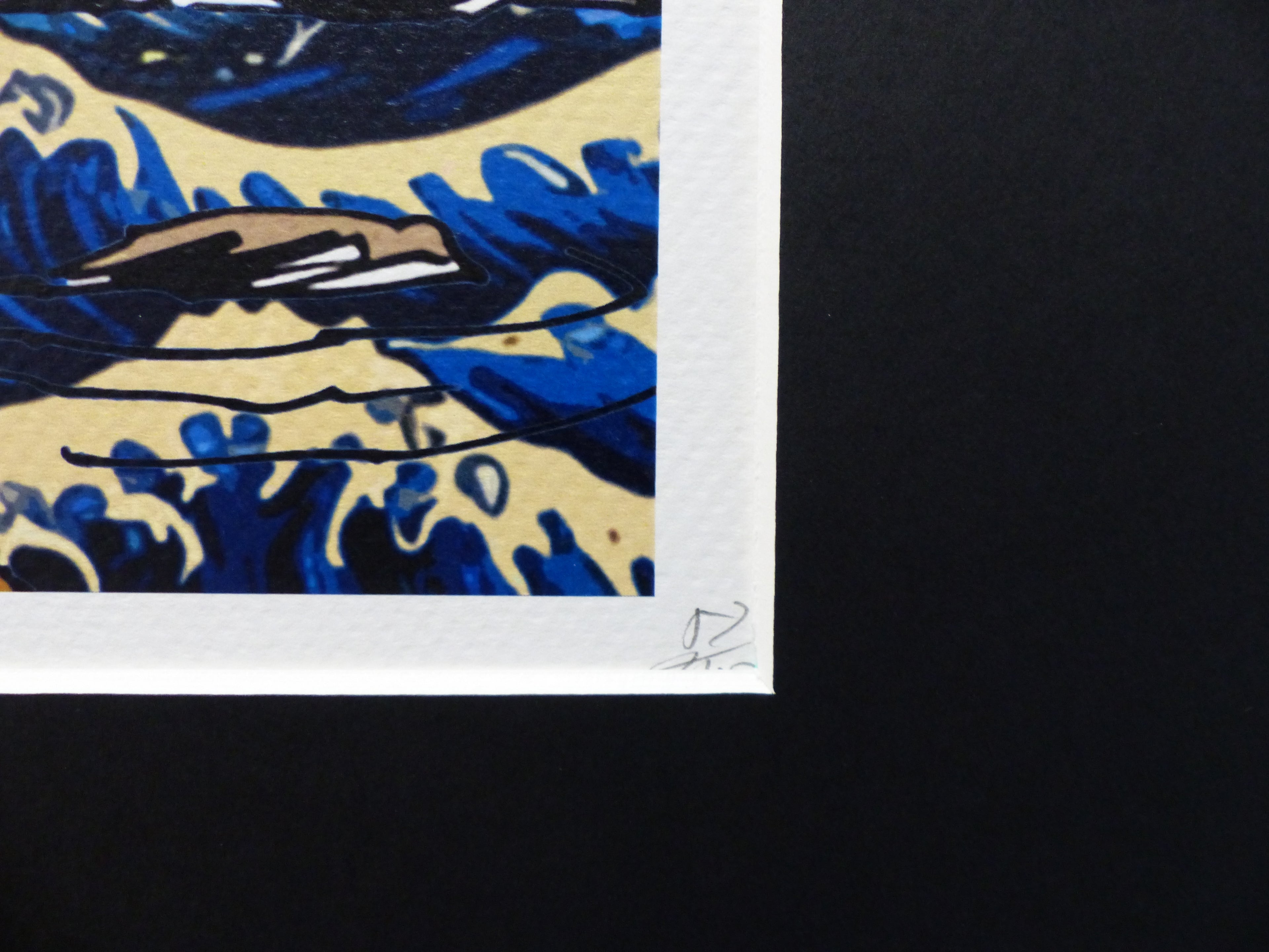 DEATH NYC fertig gerahmte Lithografie ltd. Edit. of 100 "Charly Brown and Snoopy" 3D Siegel COA