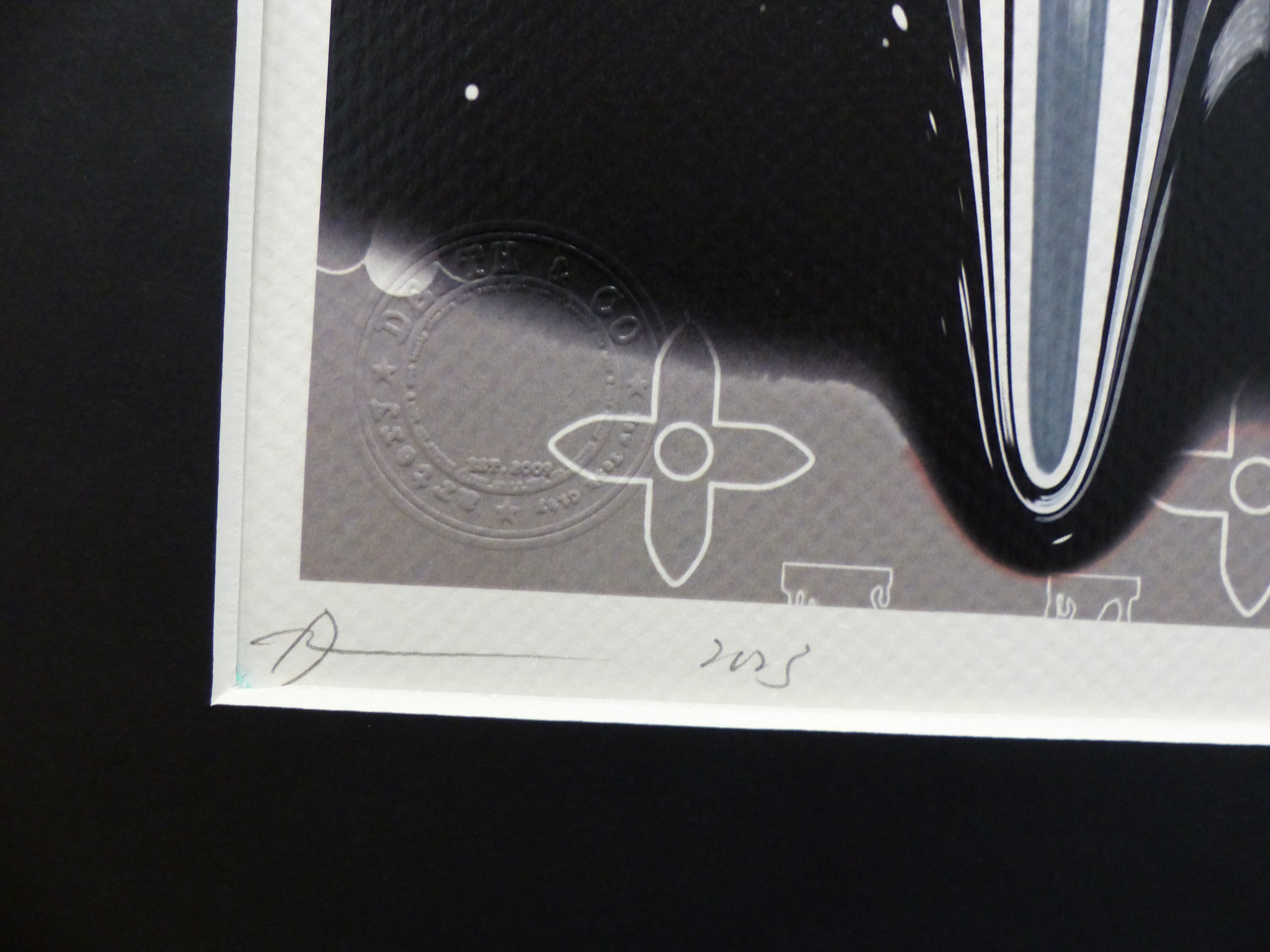 Death NYC Lithografie "Snoopy Porsche" fertig gerahmt, ltd. Edition of "100", COA, 3D-Siegel