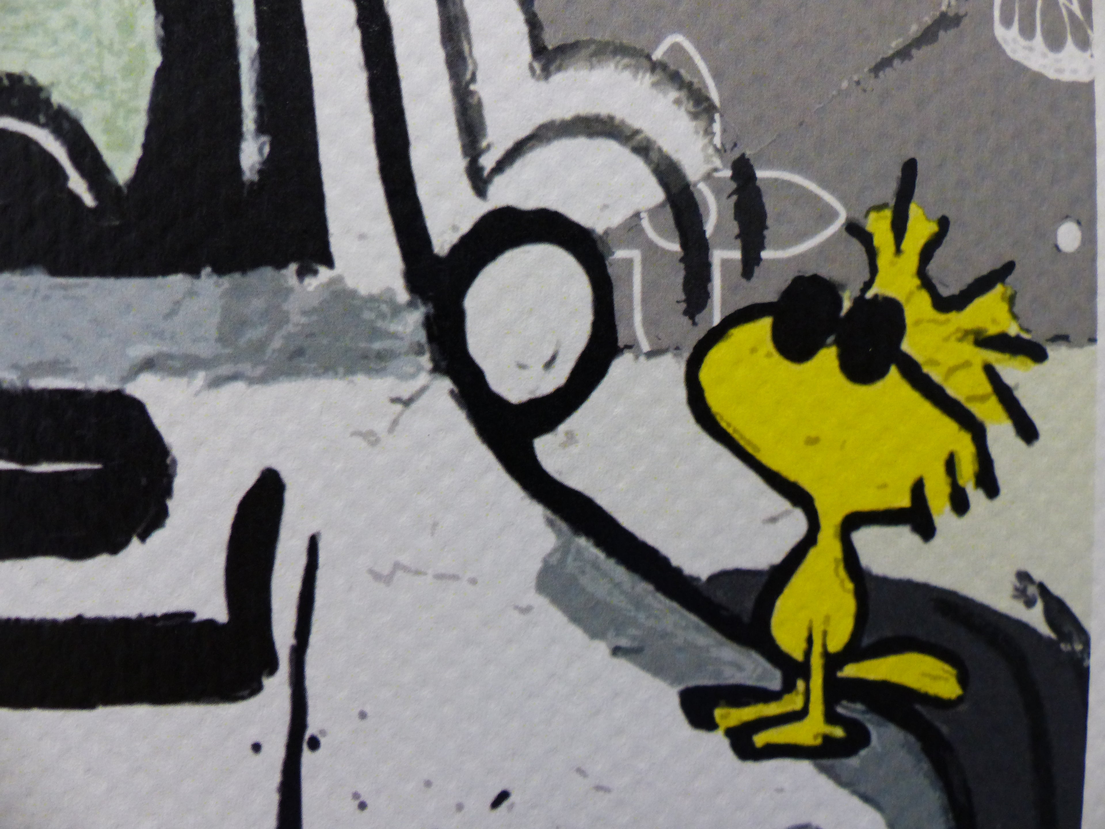 Death NYC Lithografie "Snoopy Porsche" fertig gerahmt, ltd. Edition of "100", COA, 3D-Siegel