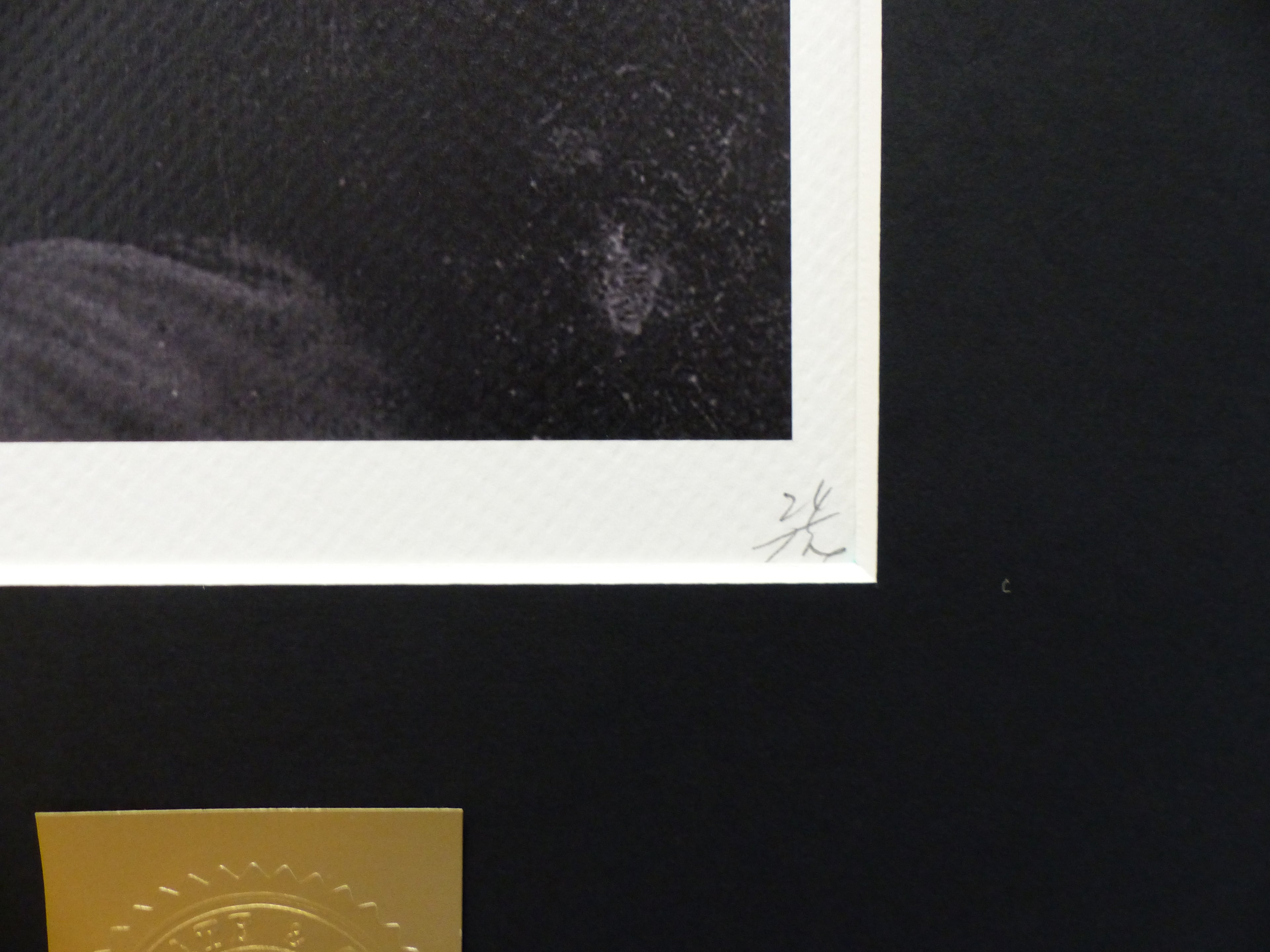 DEATH NYC fertig gerahmte Lithografie ltd  Edition of 100 "Mona Lisa " 3D Siegel u COA