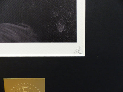 DEATH NYC fertig gerahmte Lithografie ltd  Edition of 100 "Mona Lisa " 3D Siegel u COA