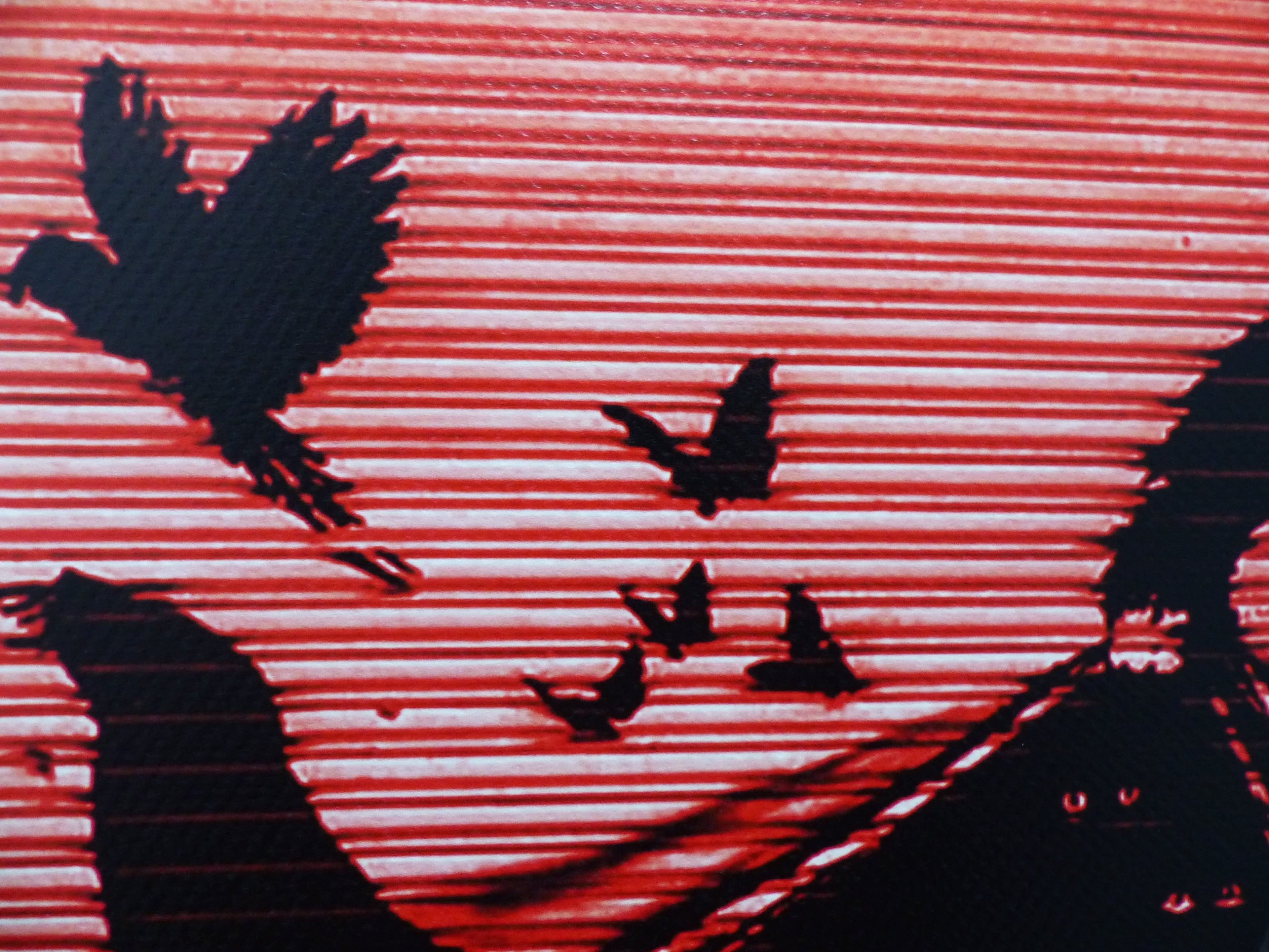 DEATH NYC fertig gerahmte Lithografie ltd. Edit. of 100 "Banksy Animals" 3D Siegel COA