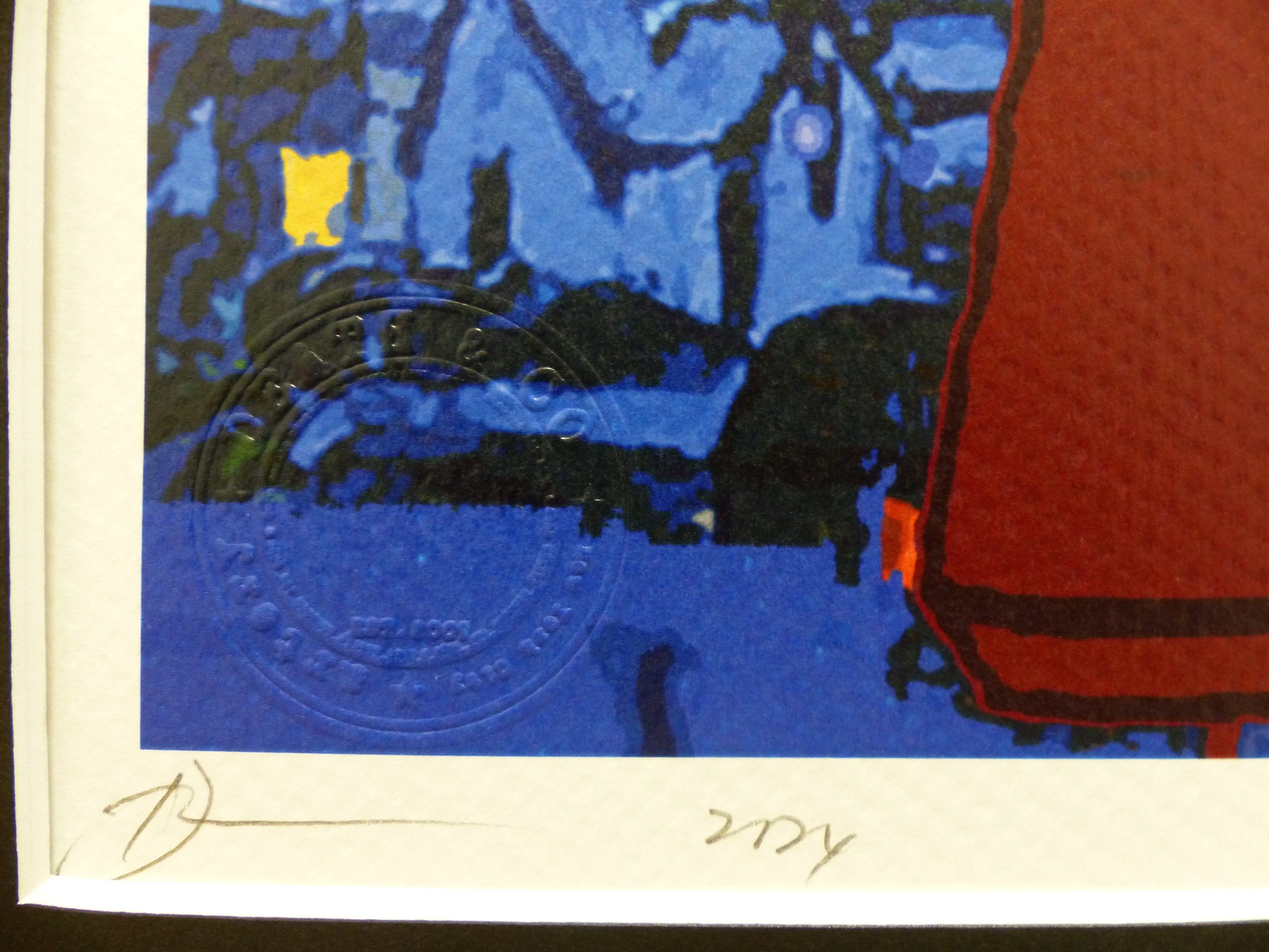 DEATH NYC fertig gerahmte Lithografie ltd.Edit. of 120 "Cold Snoopy with Woodstock" 3D Siegel COA