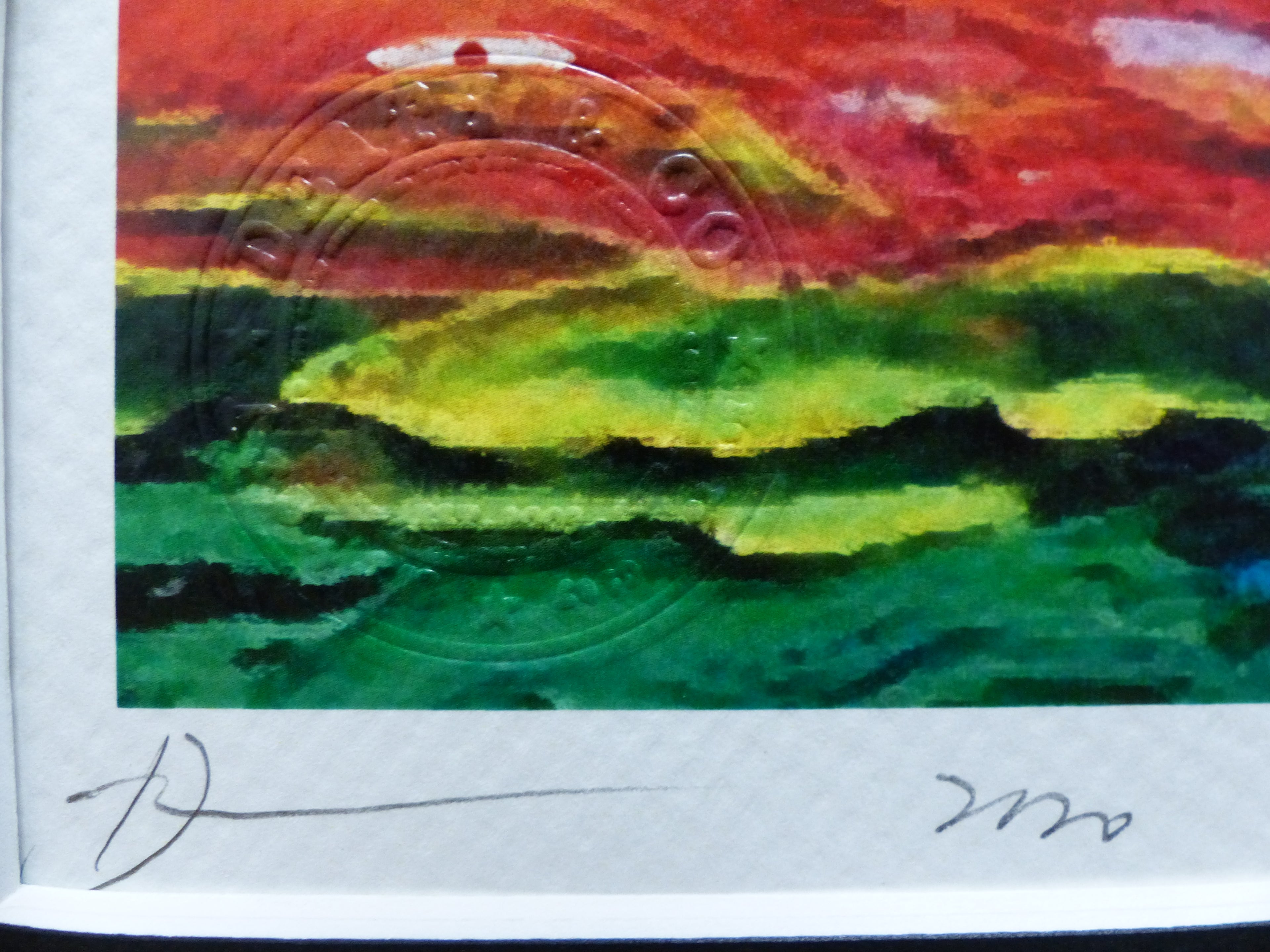 DEATH NYC fertig gerahmte Lithografie ltd. "Snoopy Woodstock chilling" 3D Siegel COA