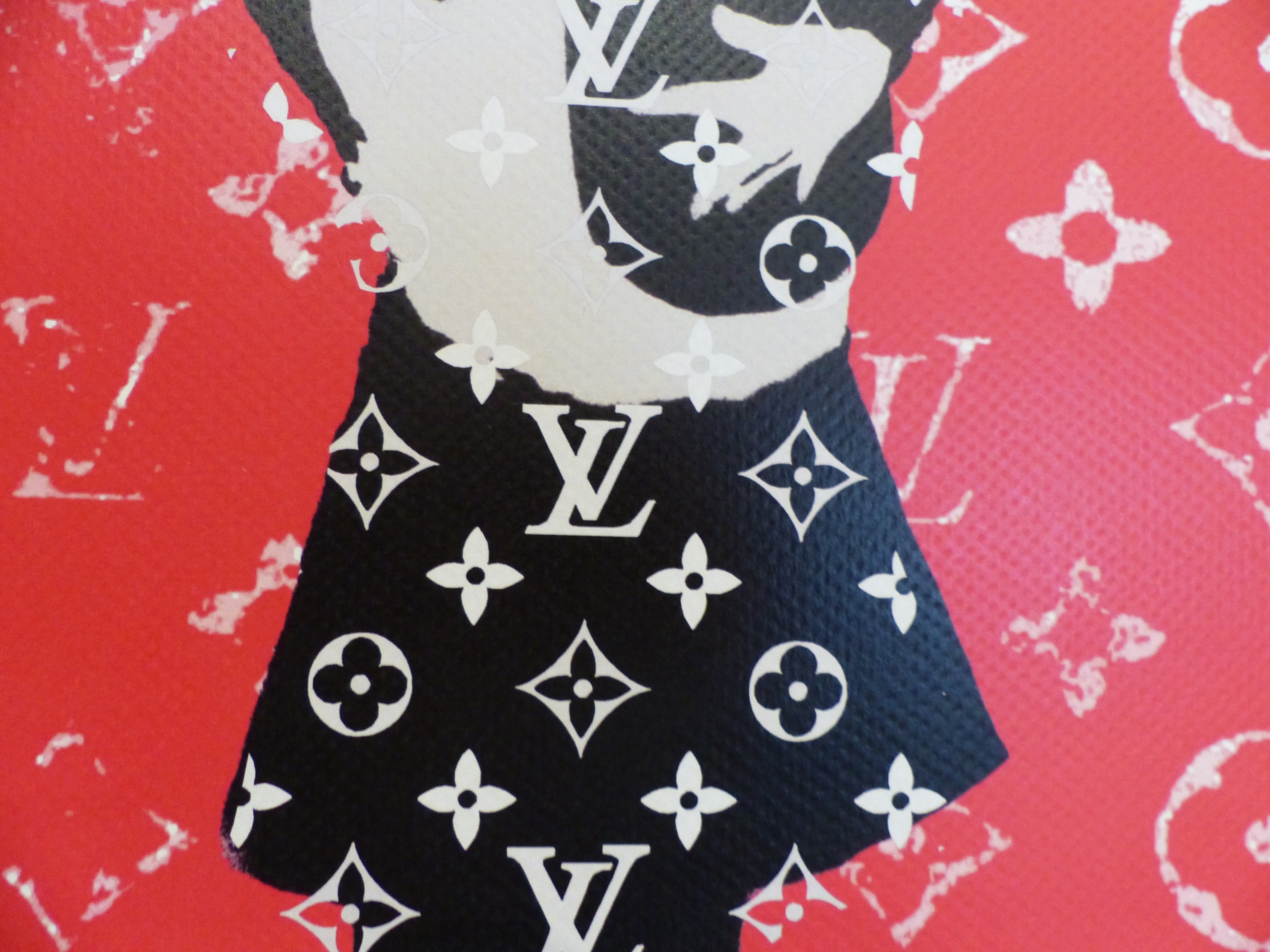 DEATH NYC fertig gerahmte Lithografie ltd Edit of 100 "Bomb Hugger Banksy" 3D Siegel and COA
