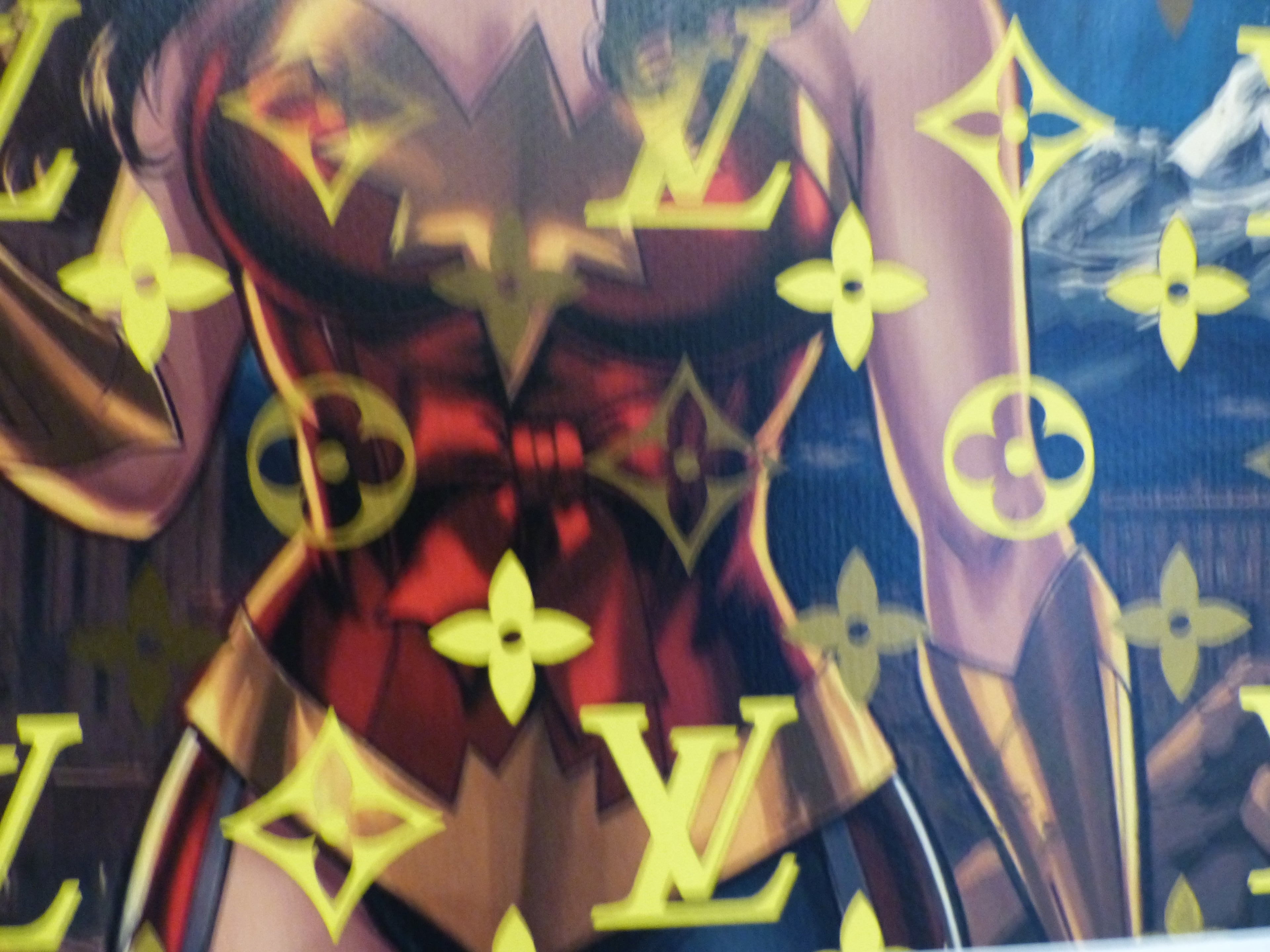 DEATH NYC fertig gerahmte Lithografie ltd Edit of 100 "Wonder Women II" 3D Siegel COA