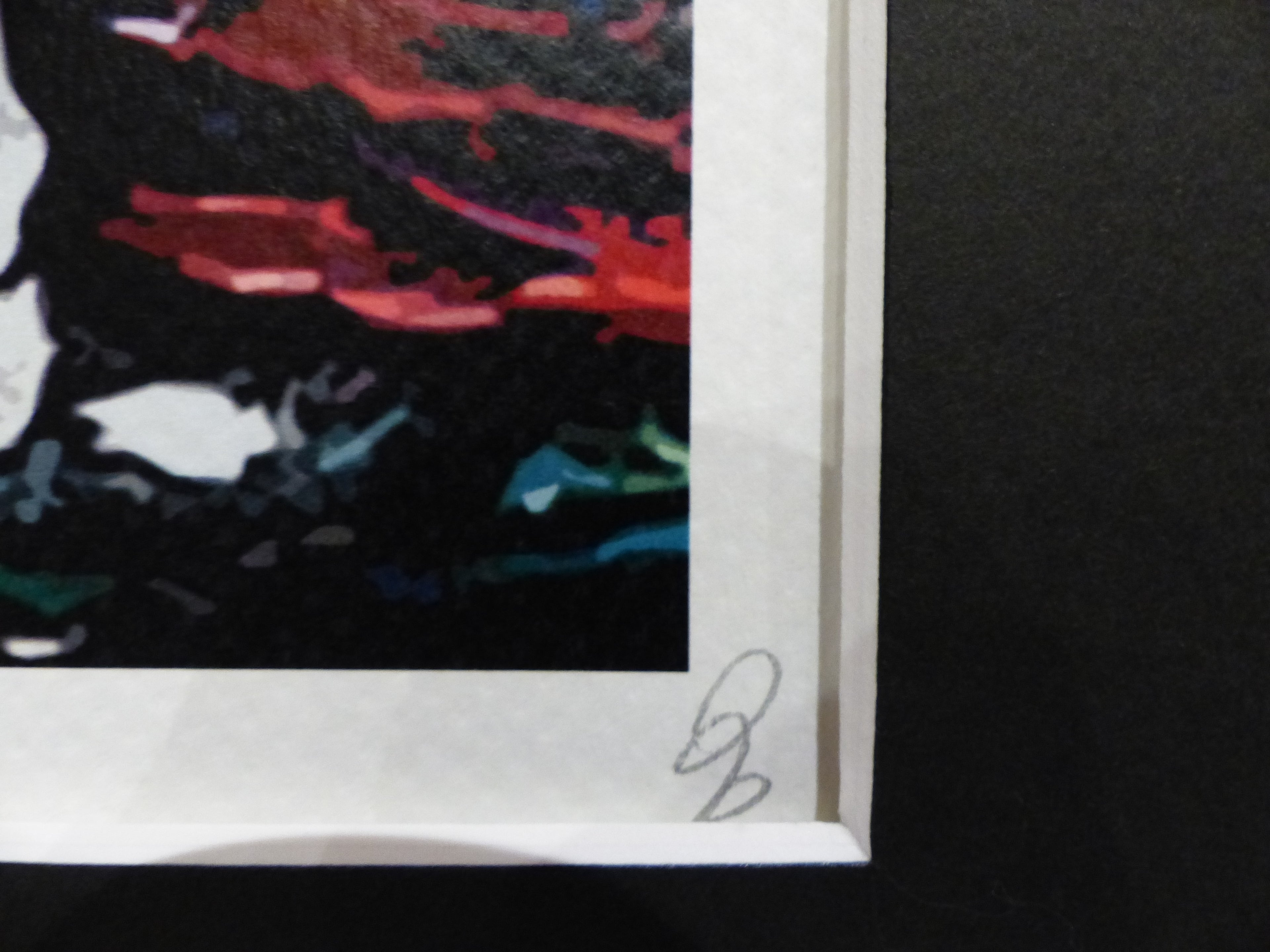 DEATH NYC fertig gerahmte Lithografie ltd. Edit. of 100 "Snoopy and Woodstock" 3D Siegel COA