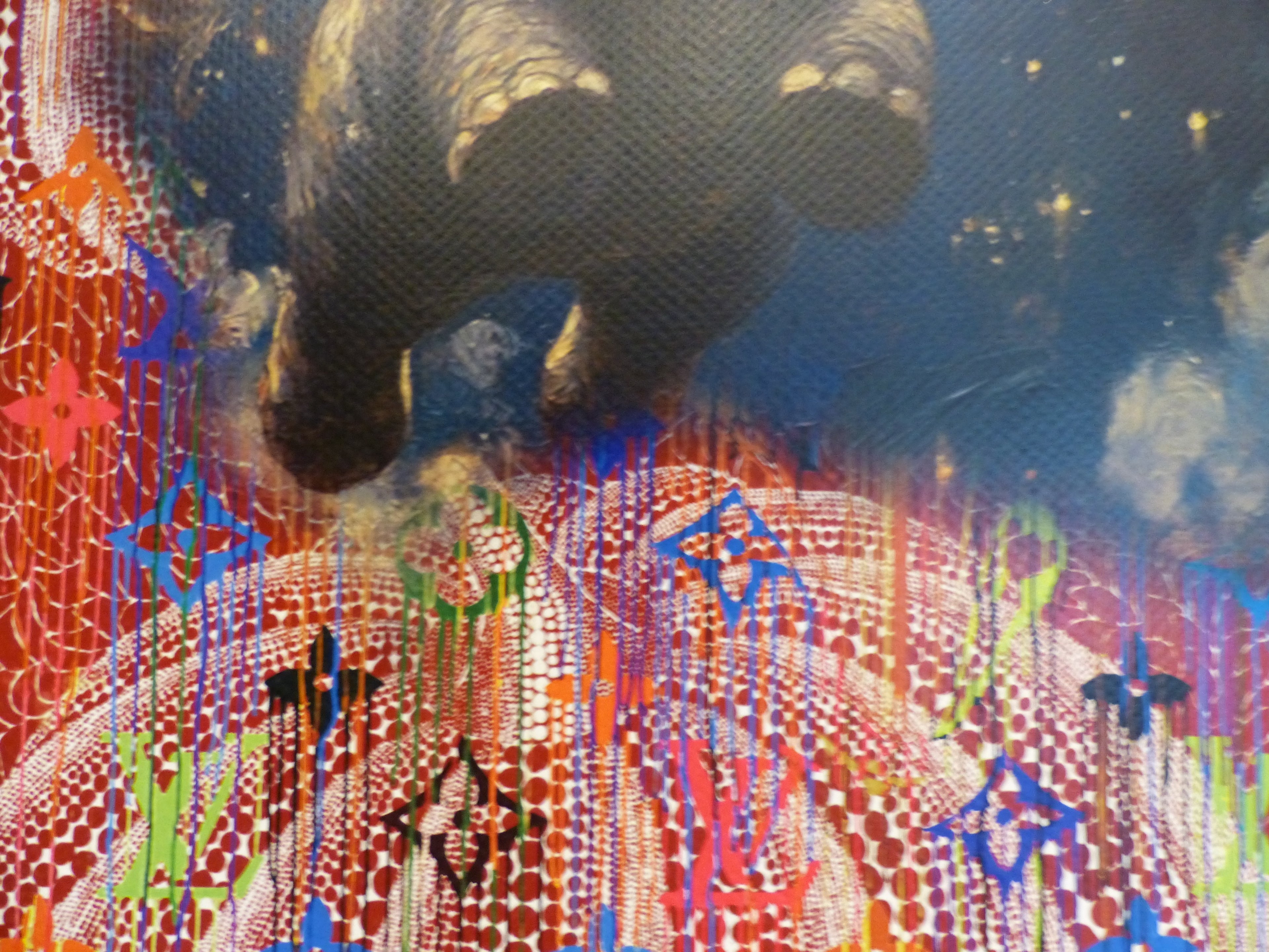 DEATH NYC fertig gerahmte Lithografie ltd Edit of 100 "Disney's Dumbo II" 3D Siegel COA