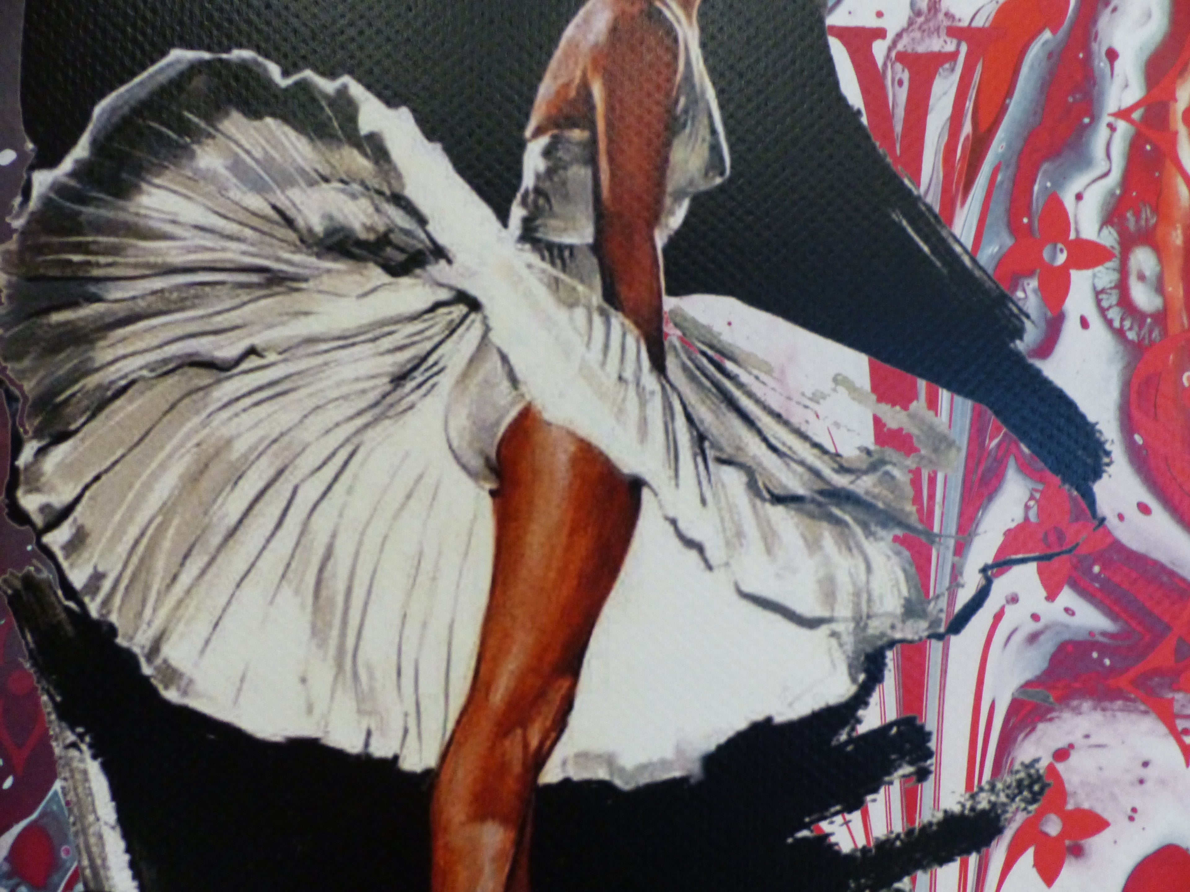 DEATH NYC fertig gerahmte Lithografie ltd. Edit of 100 "Marilyn Monroe Classic" 3D Siegel COA