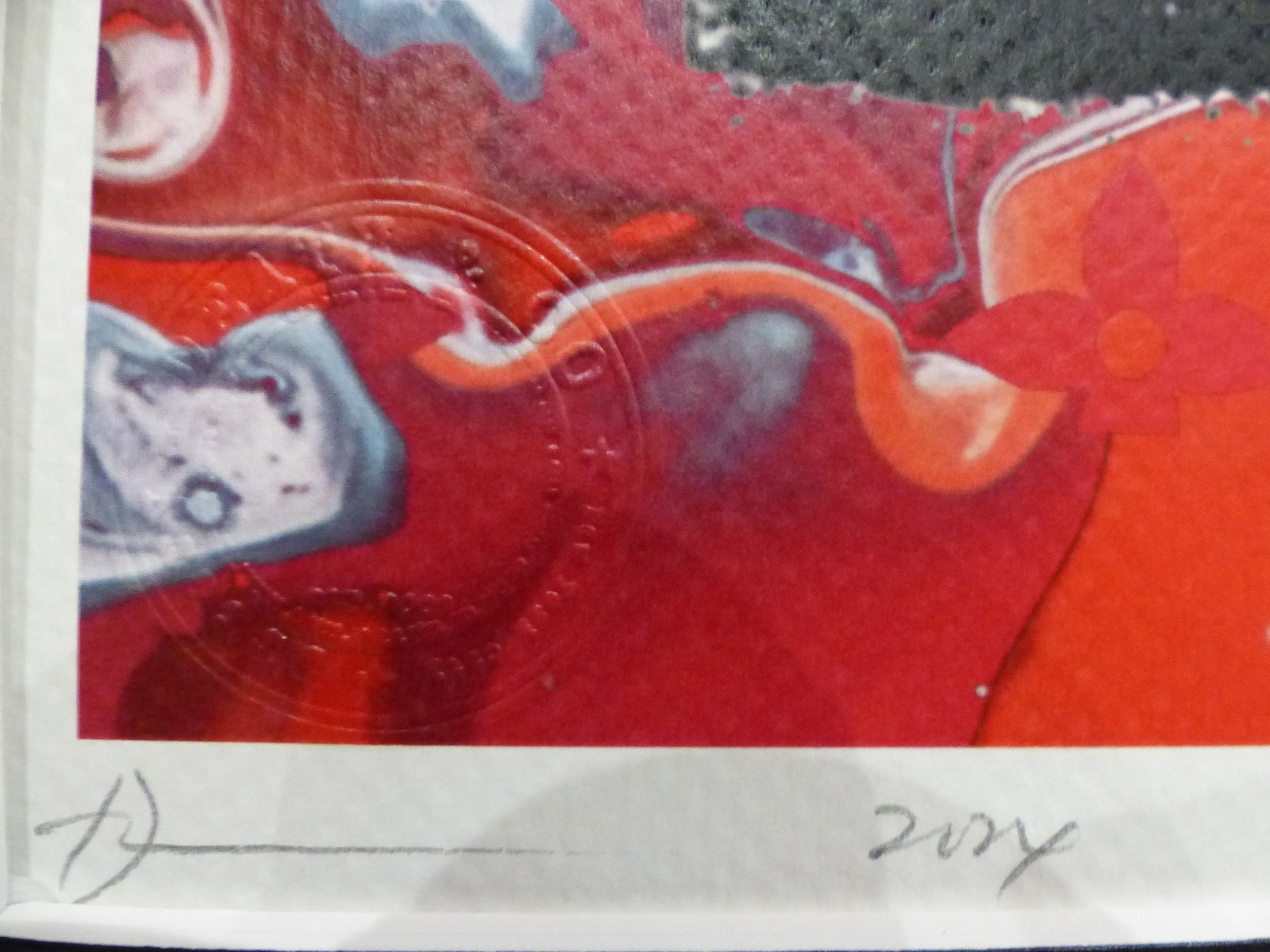 DEATH NYC fertig gerahmte Lithografie ltd. Edit of 100 "Marilyn Monroe Classic" 3D Siegel COA