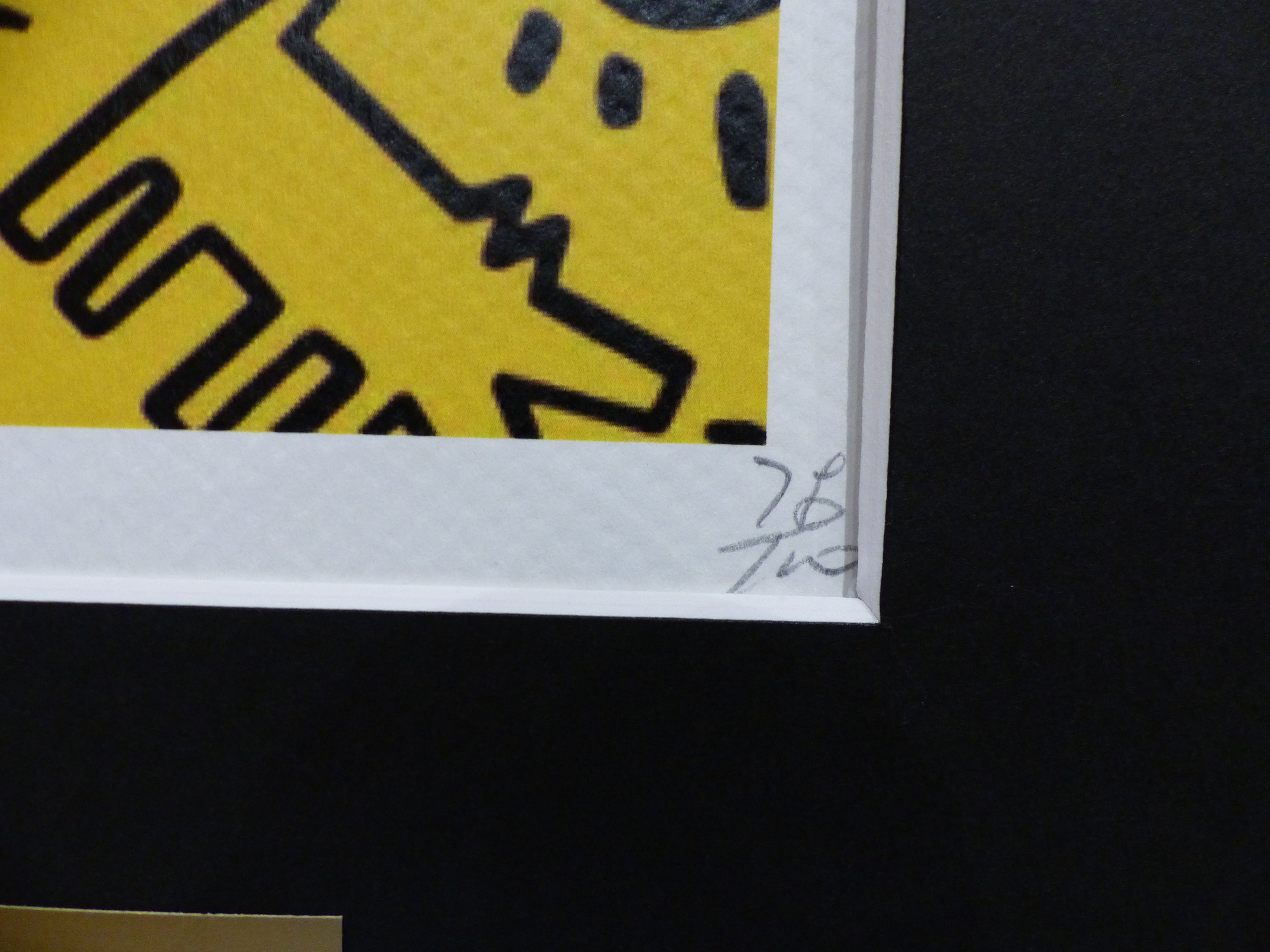 DEATH NYC fertig gerahmte Lithografie ltd.Edit. of 100 "Banksy Love Rat KeithHaring" 3D Siegel and COA