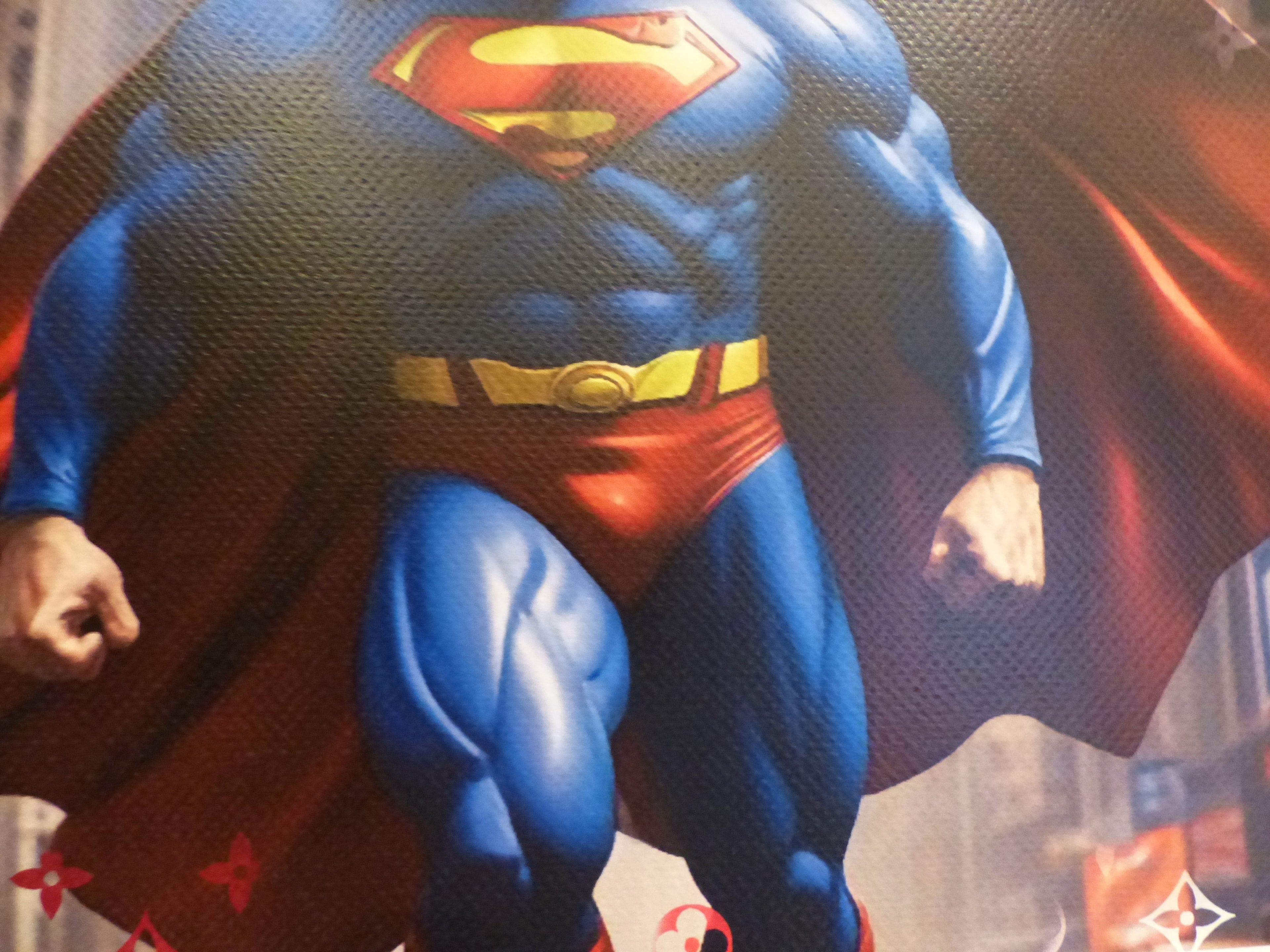 DEATH NYC fertig gerahmte Lithografie ltd. Edit. of 100 "Super Trump" 3D Siegel u COA