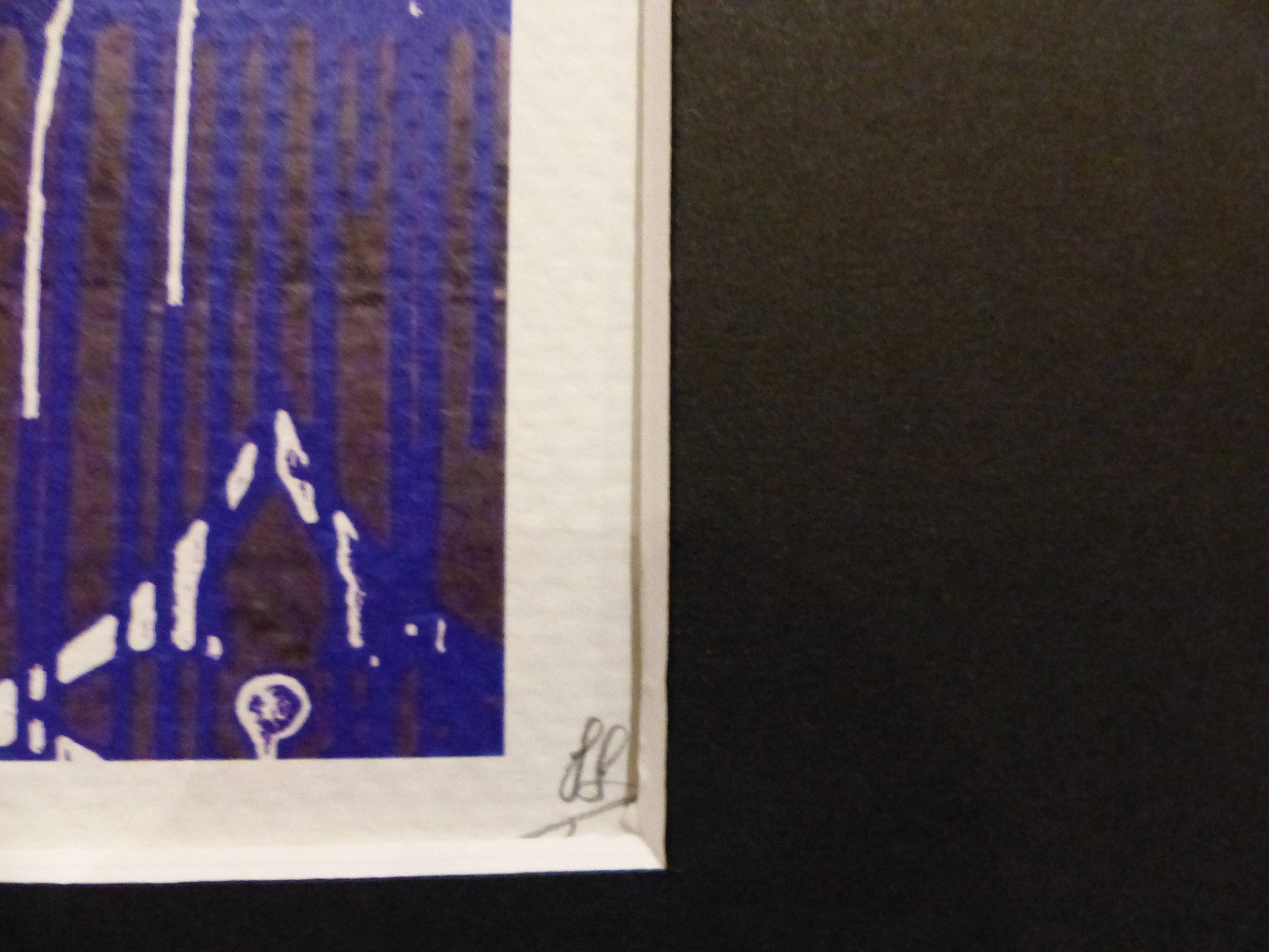 DEATH NYC fertig gerahmte Lithografie ltd. Edit of "100/x88  "Banksy Napoleon Rider" 3D Siegel COA