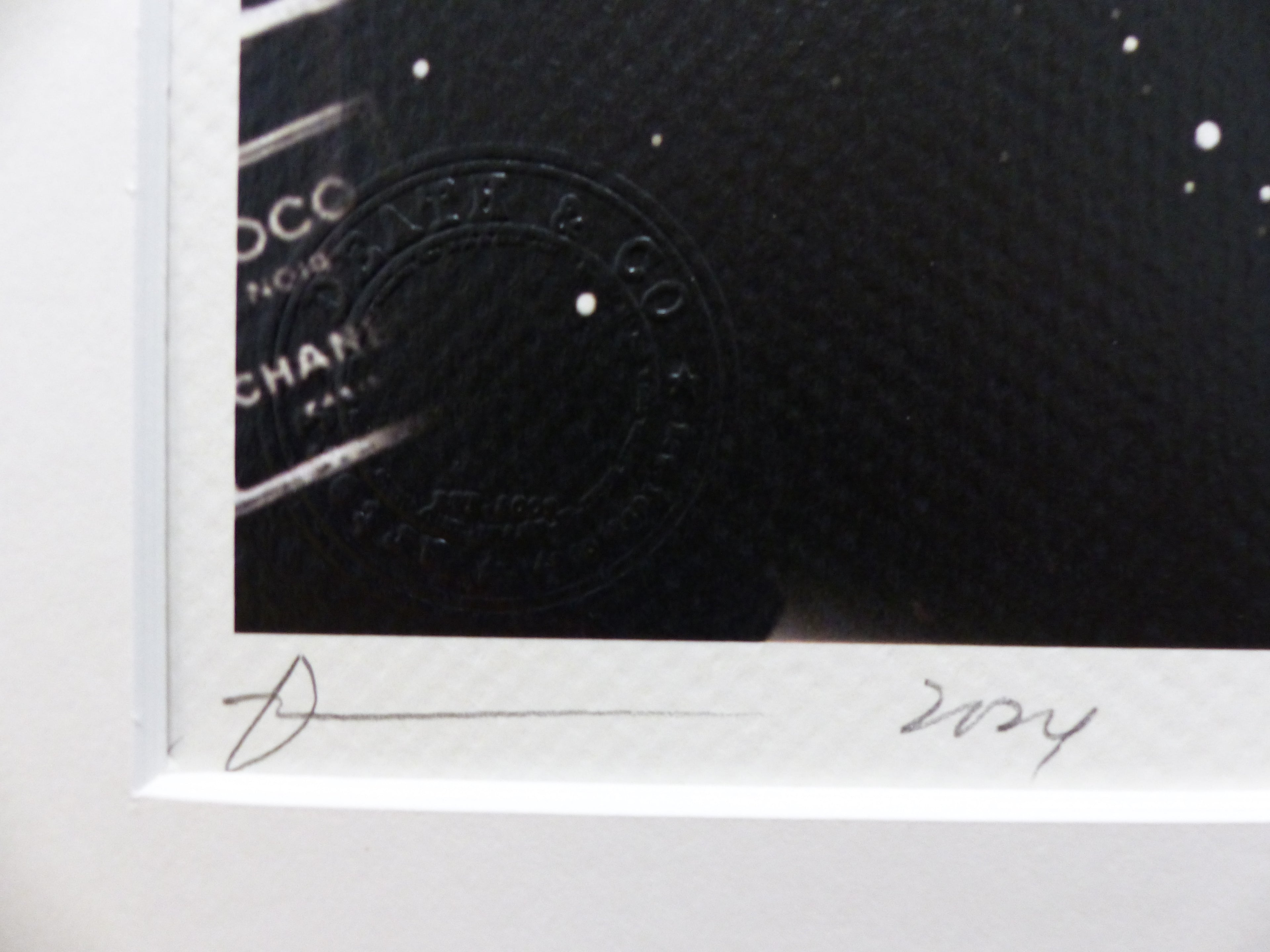 DEATH NYC Lithographie "Snoopy with Porsche" ltd. Edition of "120" 3D Siegel und COA