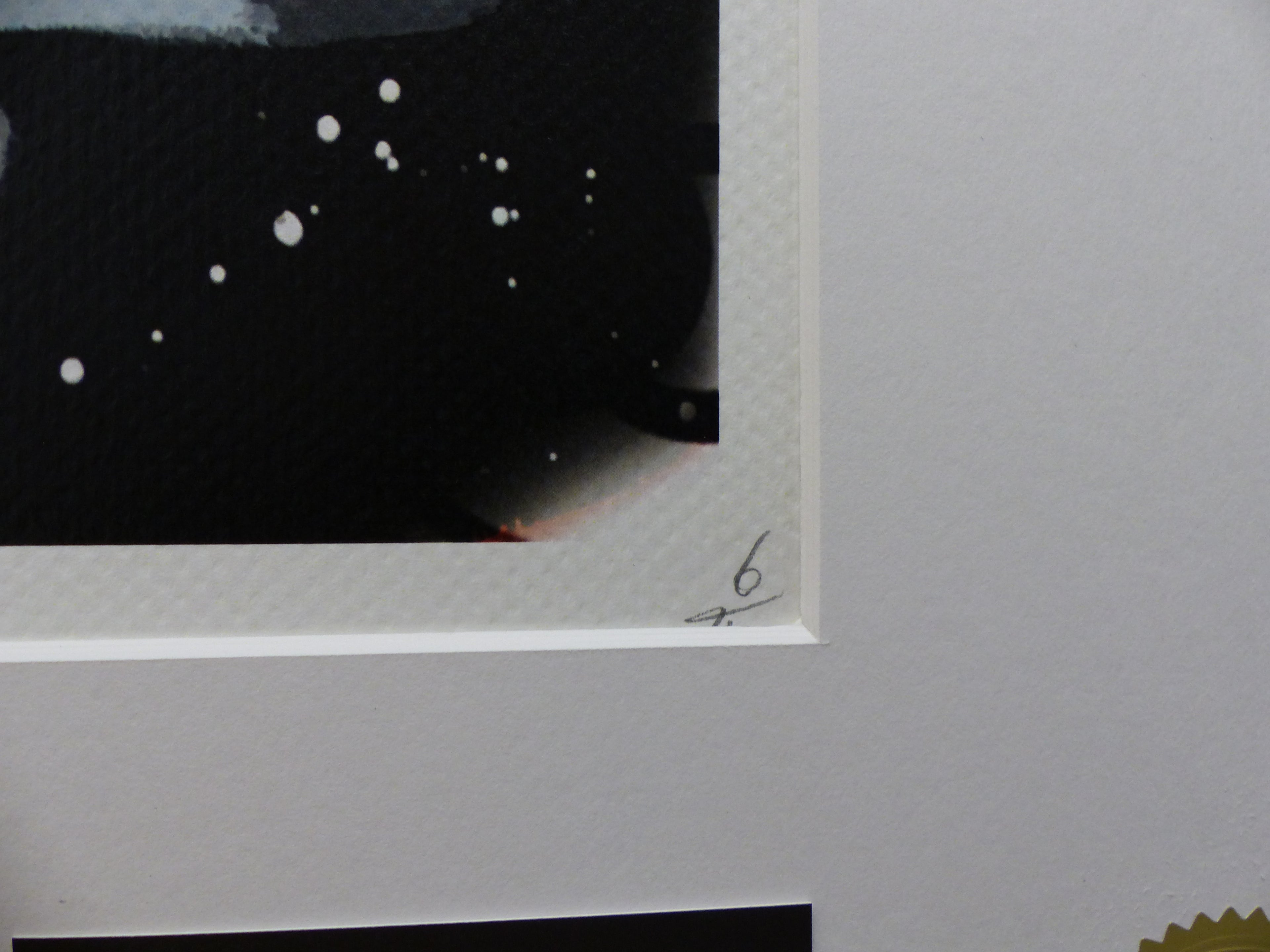DEATH NYC Lithographie "Snoopy with Porsche" ltd. Edition of "120" 3D Siegel und COA (Kopie)