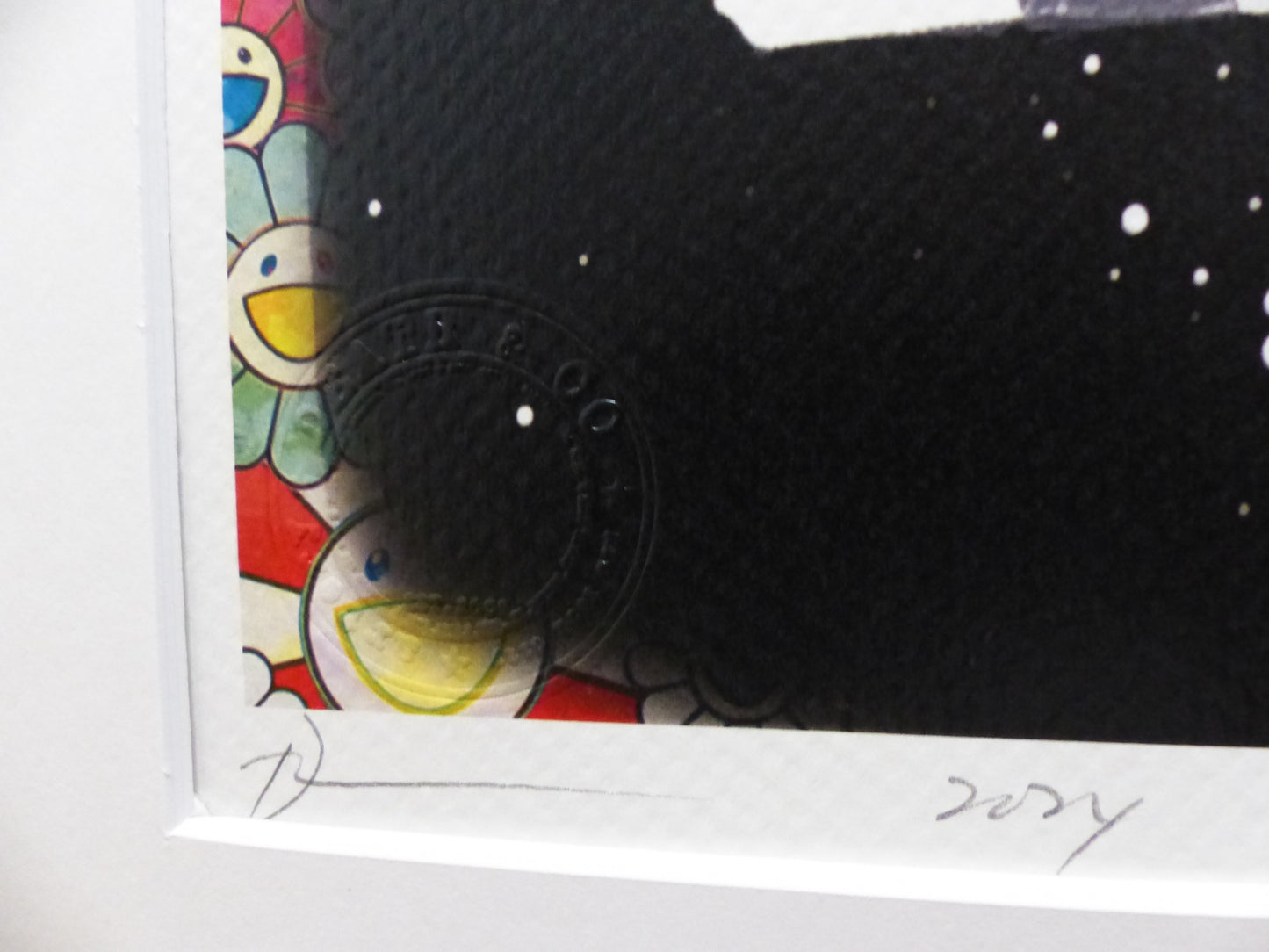 DEATH NYC Lithografie  "Snoopy with Porsche" limited Edition of "120" 3D-Siegel COA