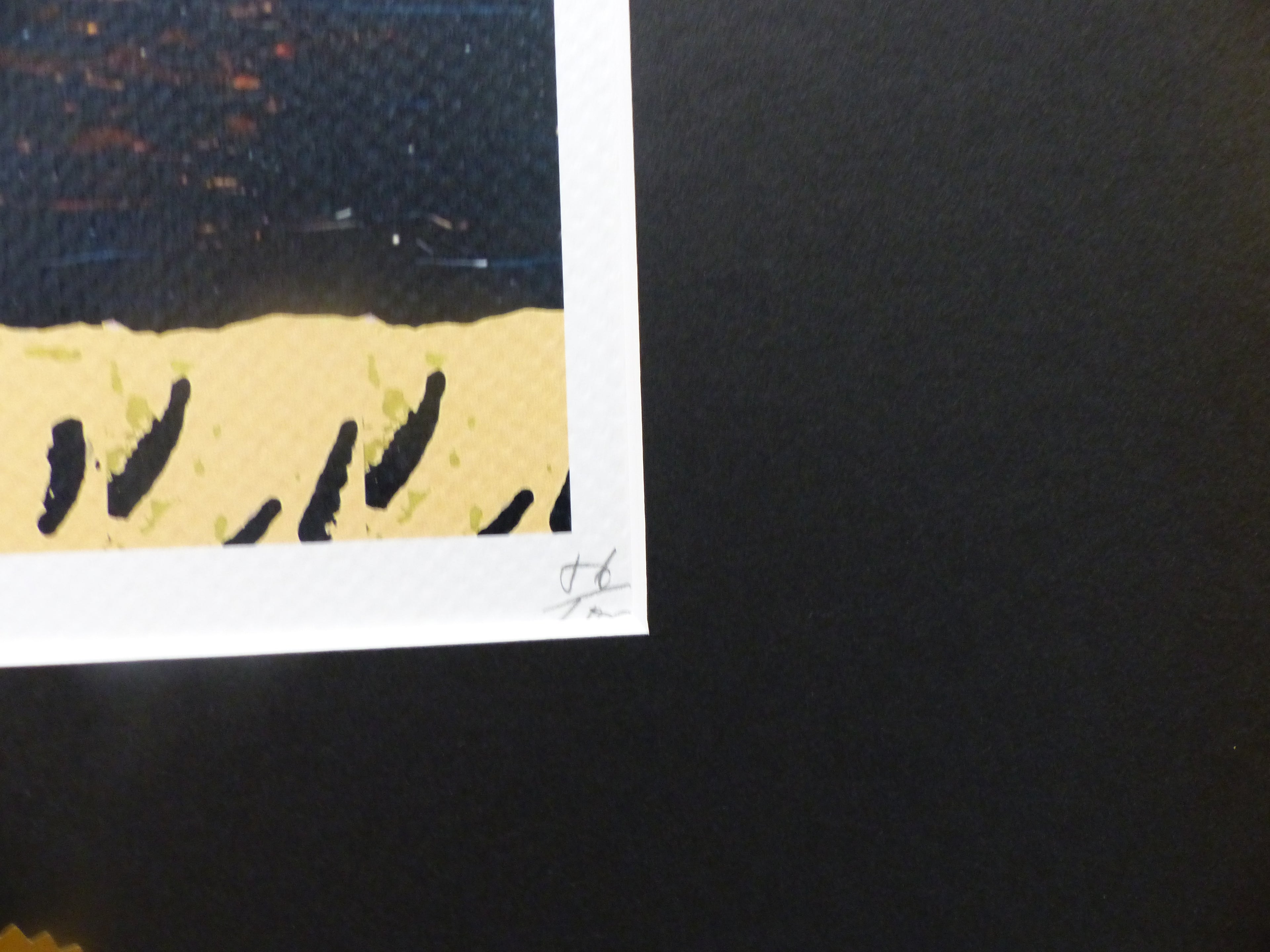 DEATH NYC fertig gerahmte Lithografie ltd.Edit. of 100 "Charly Brown and Snoopy" 3D Siegel