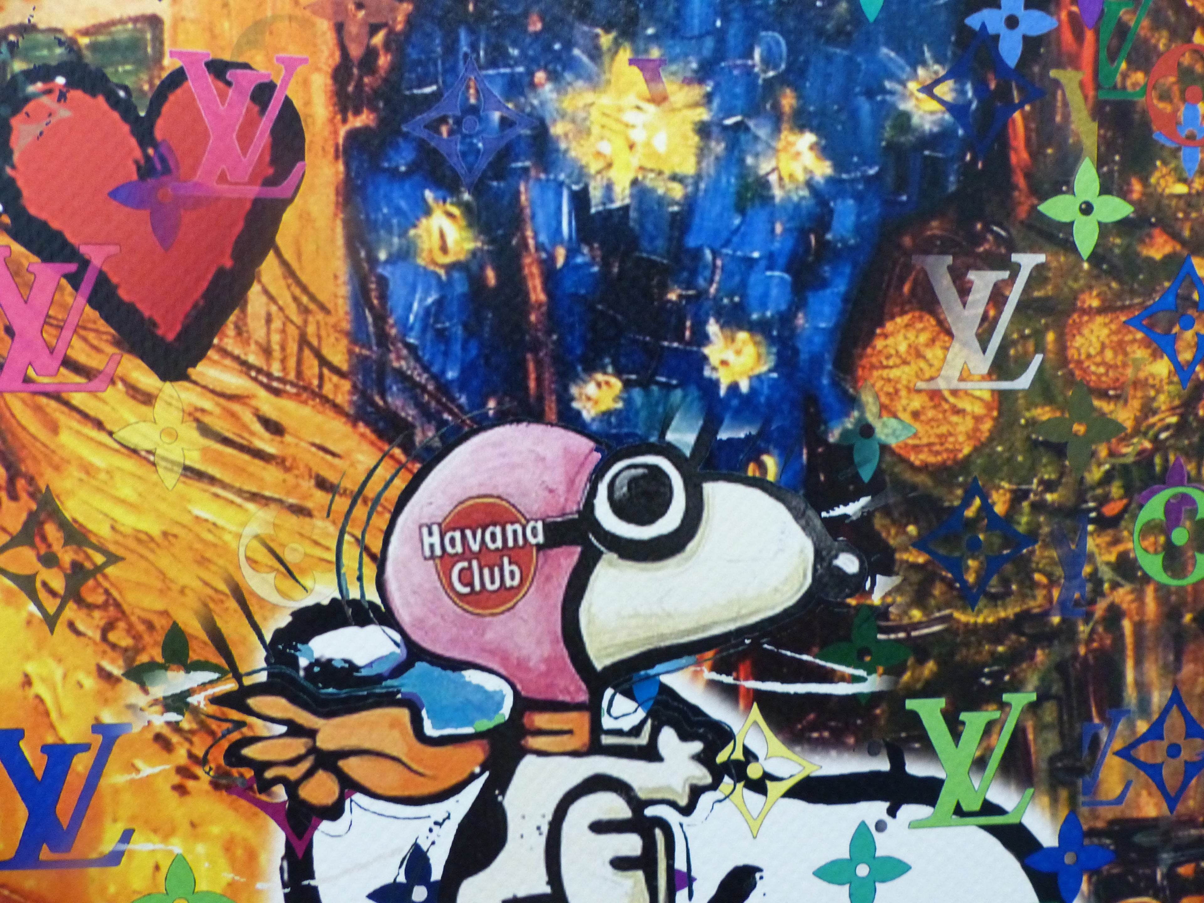 DEATH NYC "im wertigen Holzrahmen" Lithografie ltd.Edit. of "120" "Porsche" 3D Siegel