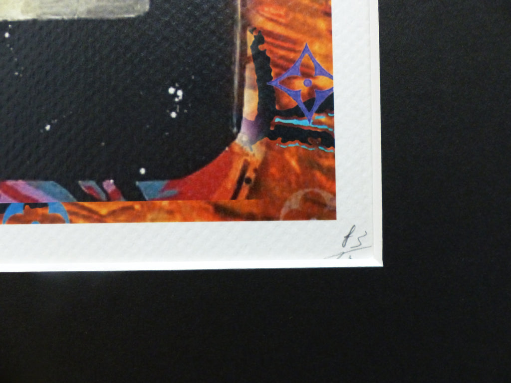 DEATH NYC "im wertigen Holzrahmen" Lithografie ltd.Edit. of "120" "Porsche" 3D Siegel