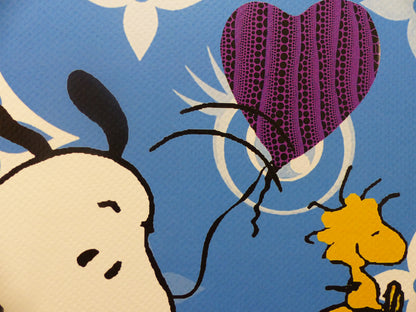 DEATH NYC fertig gerahmte Lithografie ltd.Edit. of 100 "Skateboard Snoopy" 3D Siegel COA