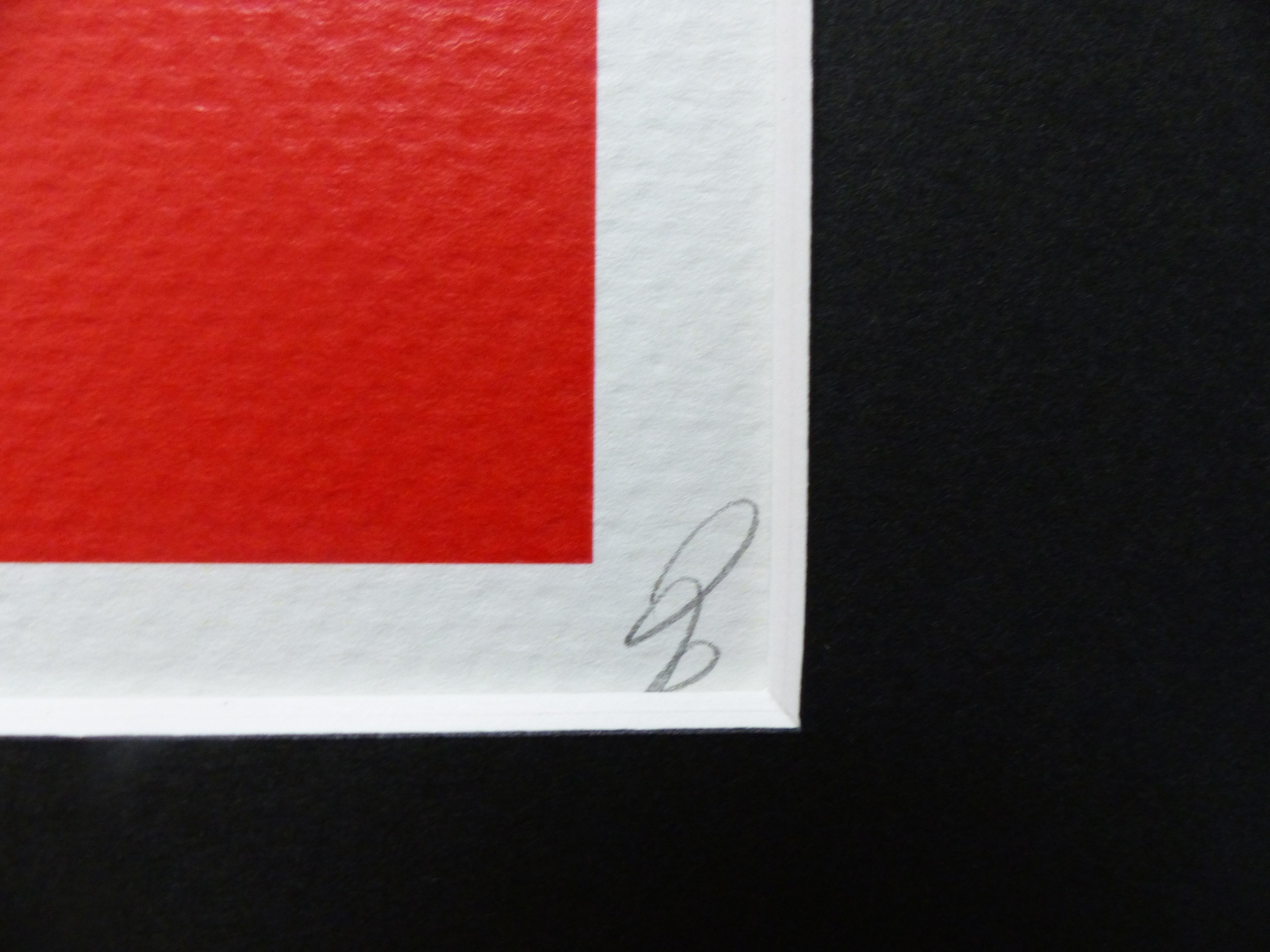DEATH NYC "fertig gerahmt" Lithografie ltd. edition C.O.A. "Snoopy Woodstock Saxophone" Red