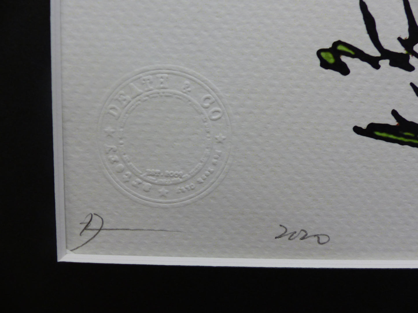 DEATH NYC "GERAHMT" Lithografie ltd. edition C.O.A. "Snoopy and Charly grenade"