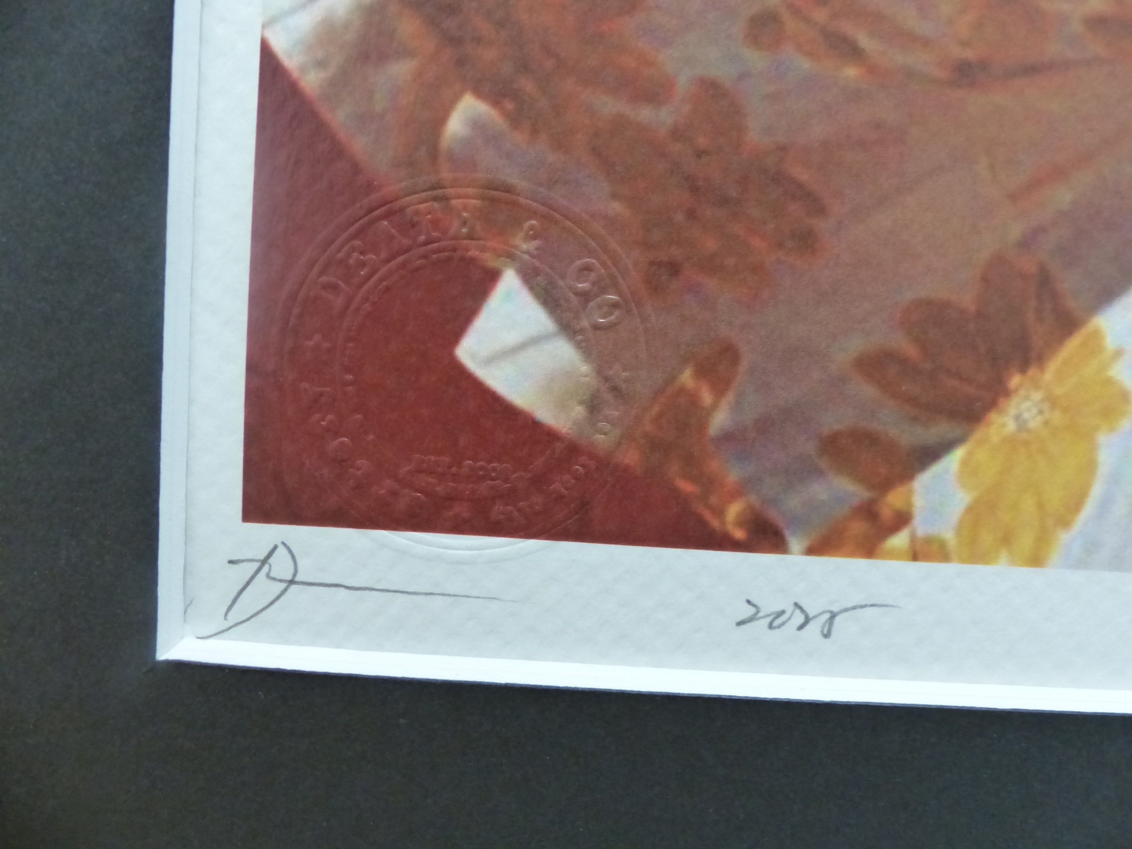 DEATH NYC "GERAHMT" Lithografie ltd.Edit. of 120 "Marilyn Monroe" 3D Siegel COA