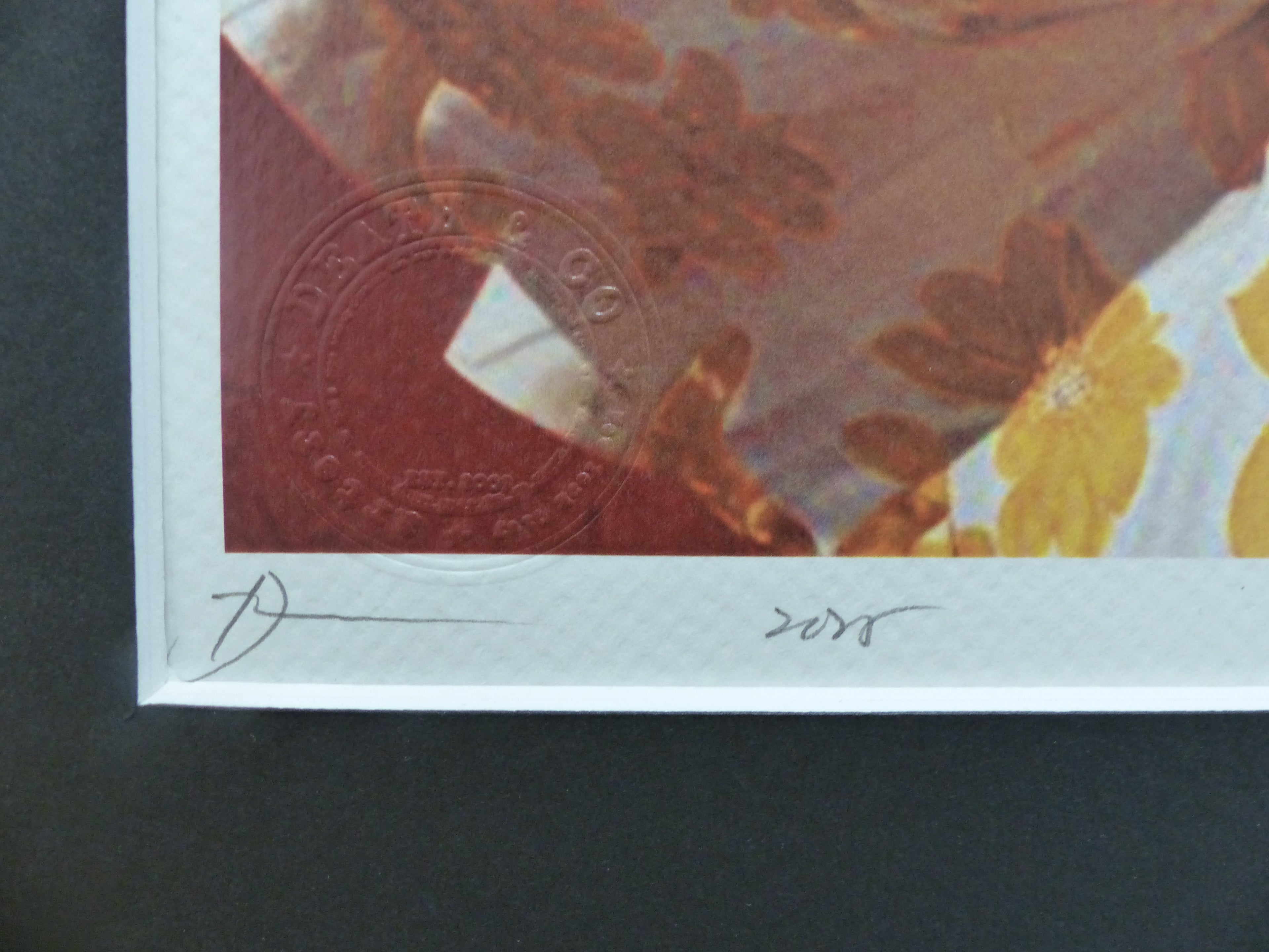 DEATH NYC "GERAHMT" Lithografie ltd.Edit. of 120 "Marilyn Monroe" 3D Siegel COA