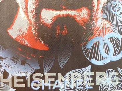 DEATH NYC "GERAHMT" Lithografie ltd.Edit. of 120 "Breaking Bad" 3D Siegel COA