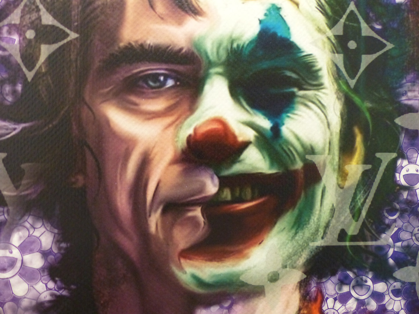 DEATH NYC "GERAHMT" Lithografie ltd.Edit. of 100 "JOKER" 3D Siegel COA