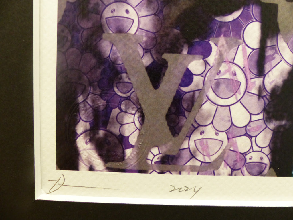 DEATH NYC "GERAHMT" Lithografie ltd.Edit. of 100 "JOKER" 3D Siegel COA