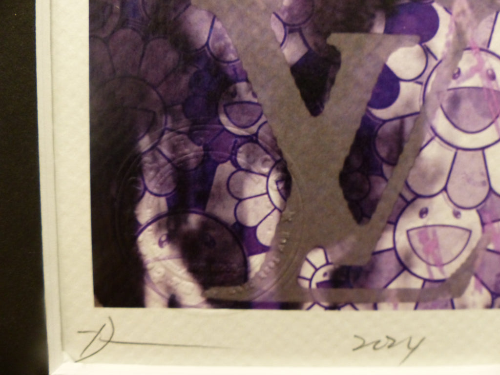 DEATH NYC "GERAHMT" Lithografie ltd.Edit. of 100 "JOKER" 3D Siegel COA