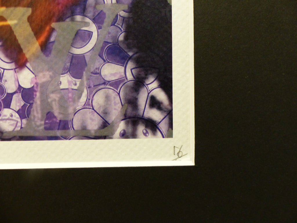 DEATH NYC "GERAHMT" Lithografie ltd.Edit. of 100 "JOKER" 3D Siegel COA