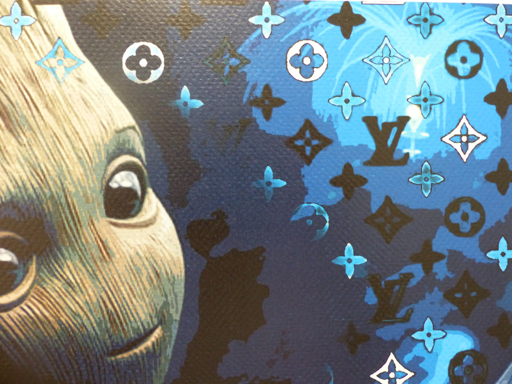 DEATH NYC Lithografie "GROOT" fertig gerahmt