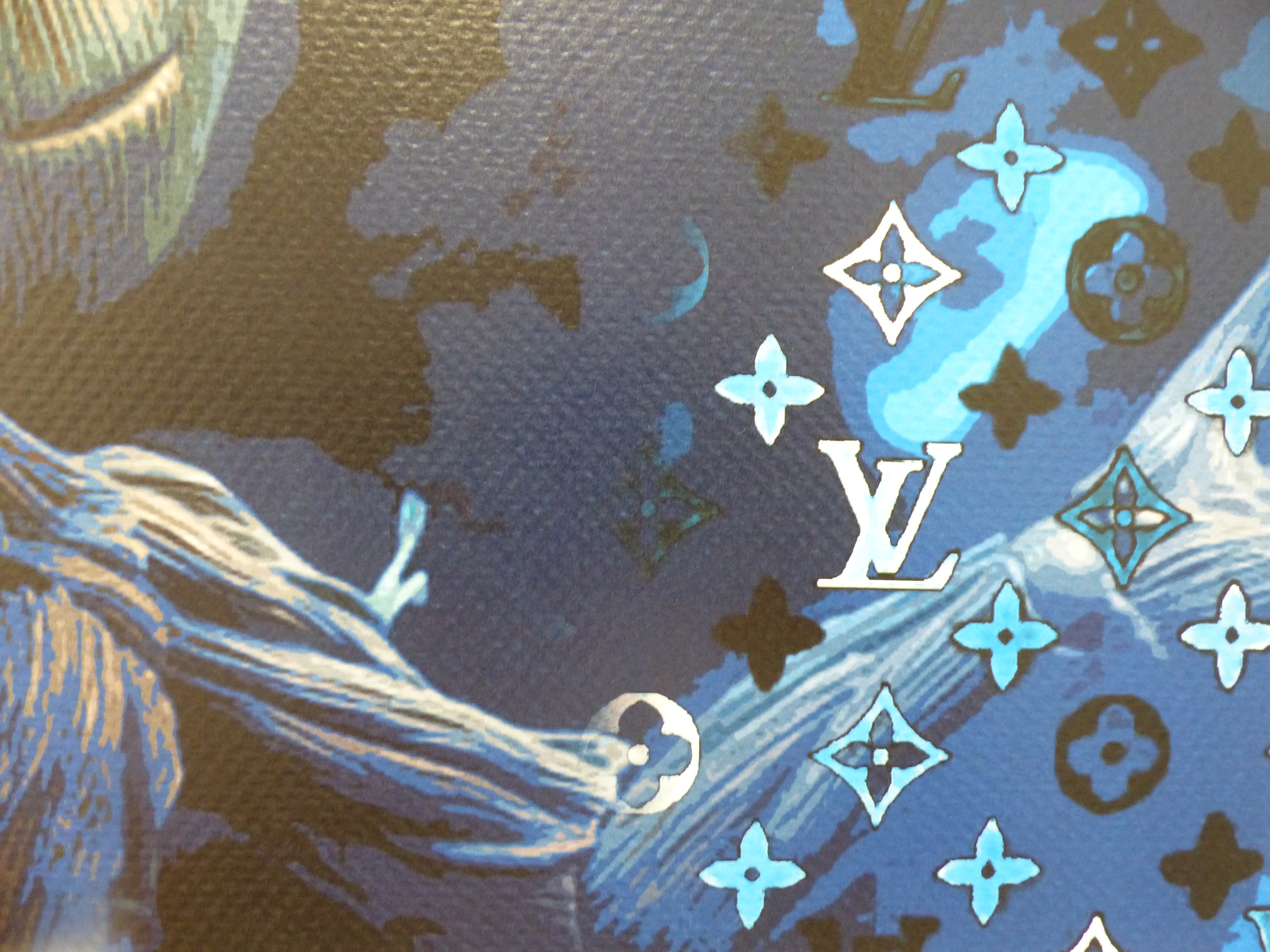 DEATH NYC Lithografie "GROOT" fertig gerahmt