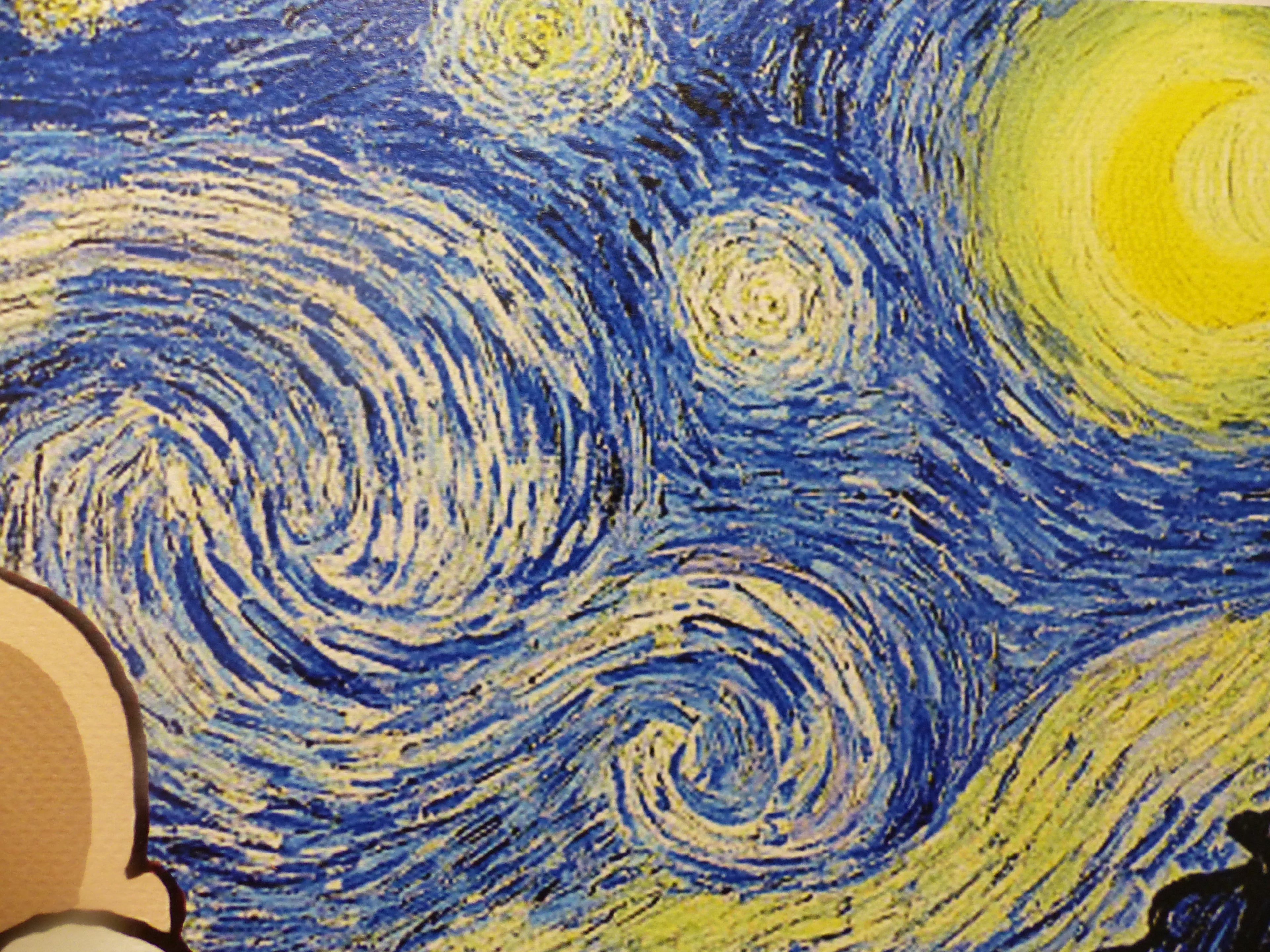 DEATH NYC gerahmte Lithografie ltd edit of 120 "Snoopy Charly with van Gogh background" 3D Siegel COA Zertifikat