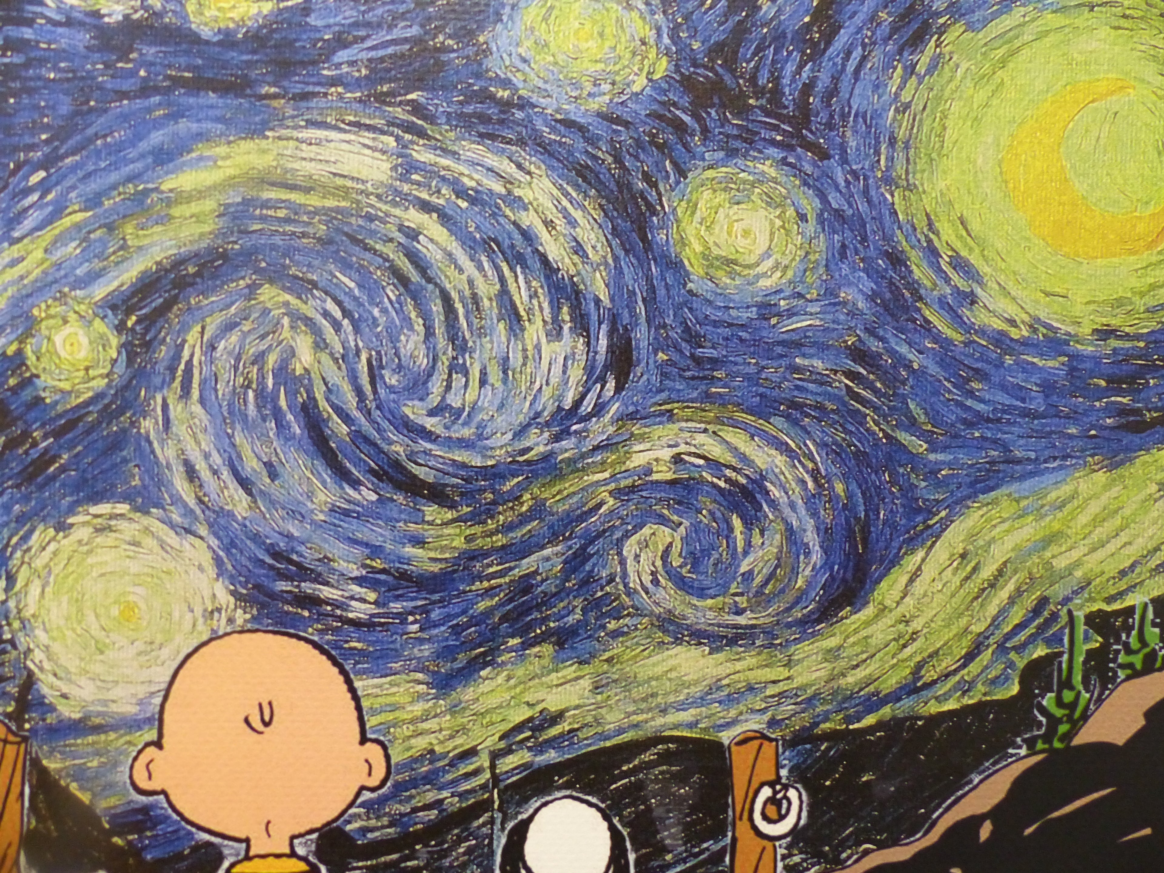 DEATH NYC gerahmte Lithografie ltd edit of 100 "Charly Snoopy" 3D Siegel COA Zertifikat