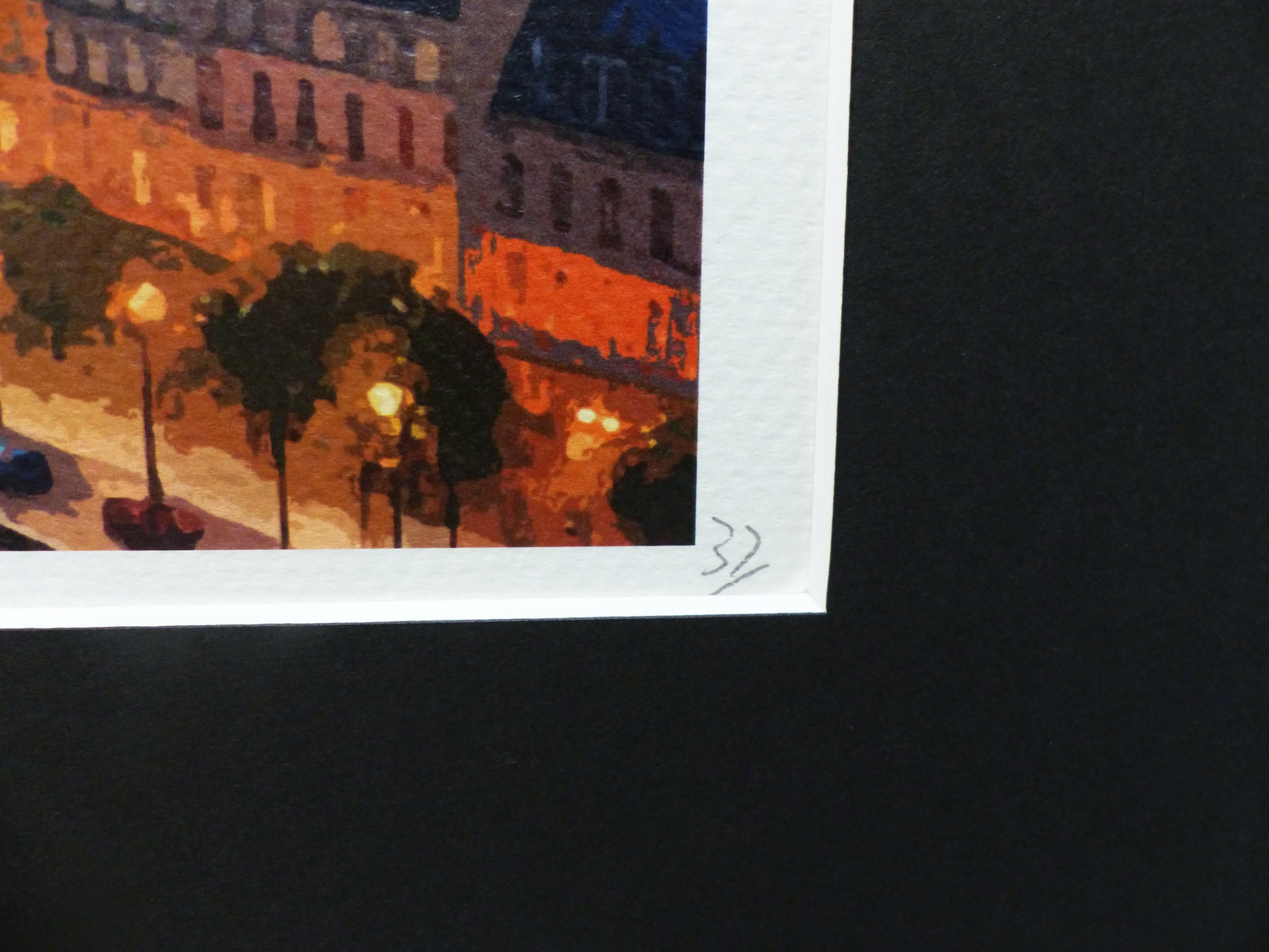 DEATH NYC gerahmte Lithografie ltd edit of 100 "Rage Snoopy by Eiffel Tower" 3D Siegel COA Zertifikat